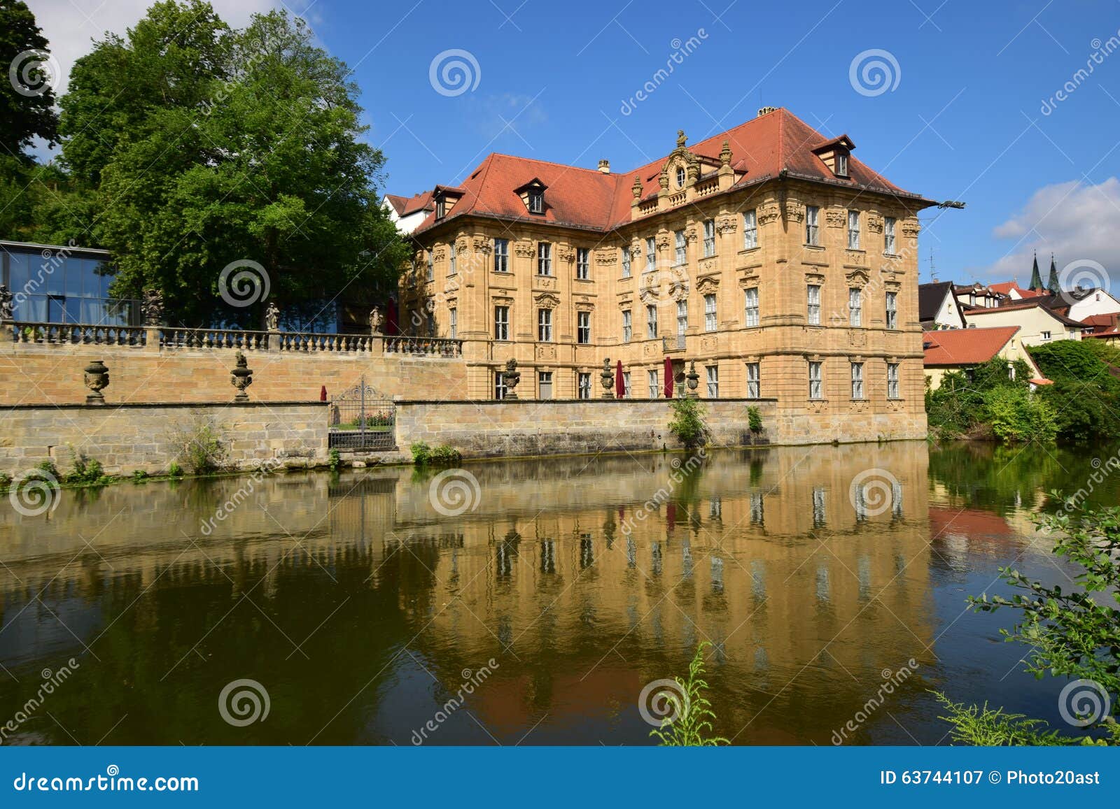 Villa Concordia in Bamberg, Germany Editorial Photography Image of