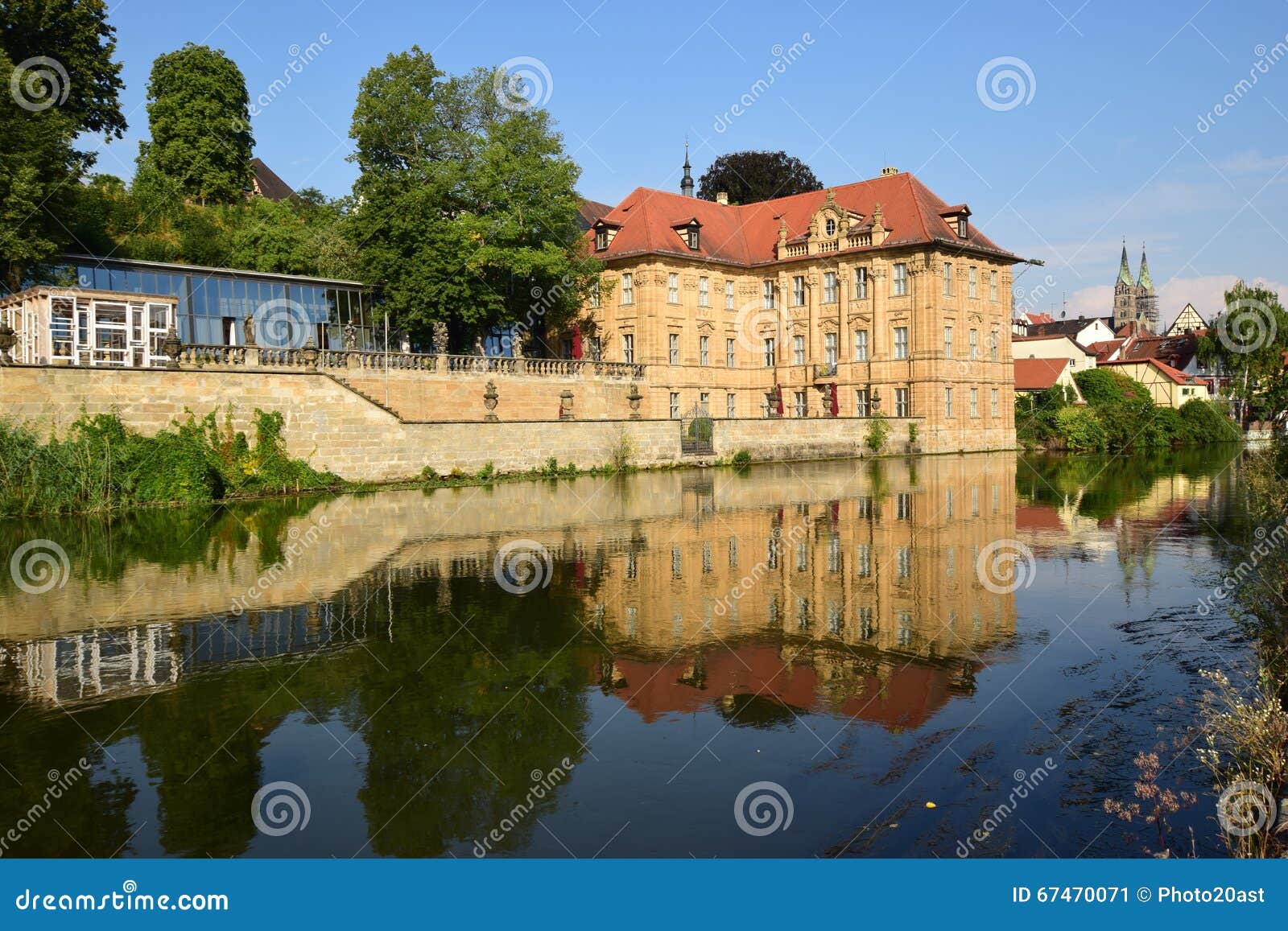 Villa Concordia in Bamberg, Germany Editorial Photo Image of