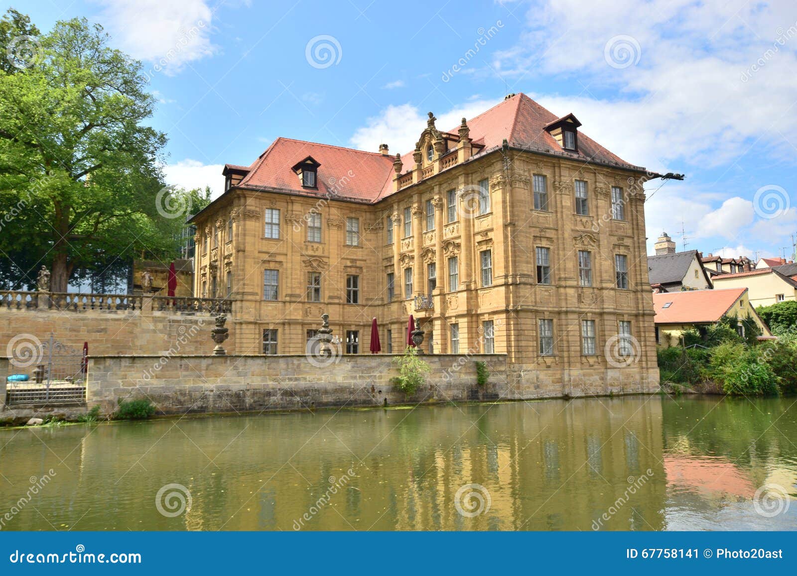 Villa Concordia in Bamberg, Germany Editorial Photo Image of view
