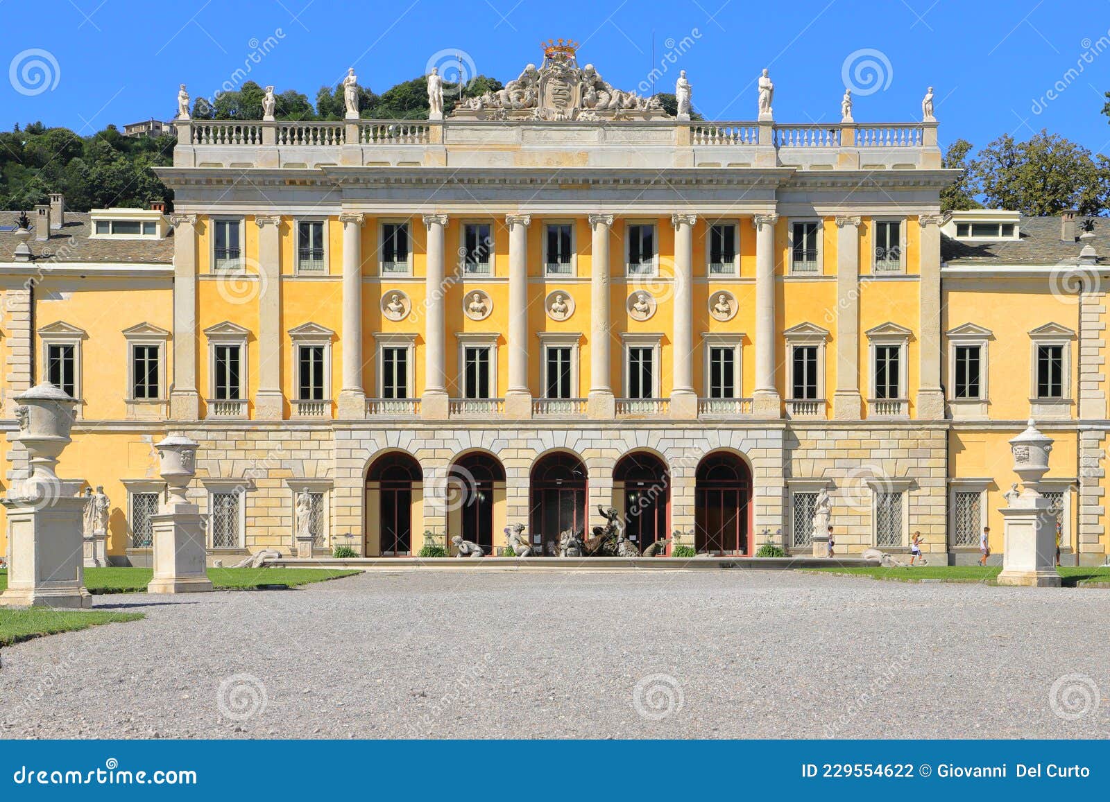 villa olmo di como in italia