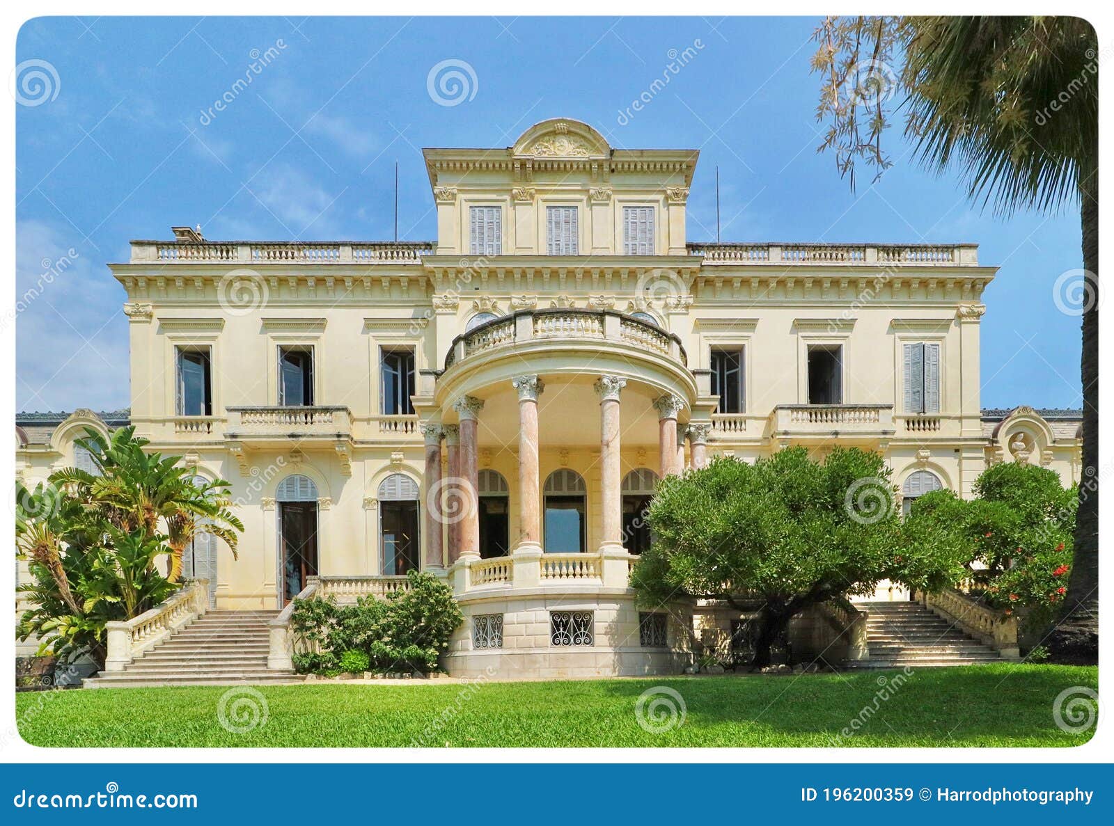 Villa Rothschild, Cannes, France, August 2020 Editorial Stock Image ...