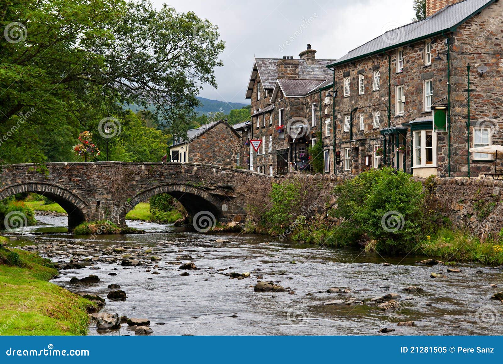 the village of beddgelert