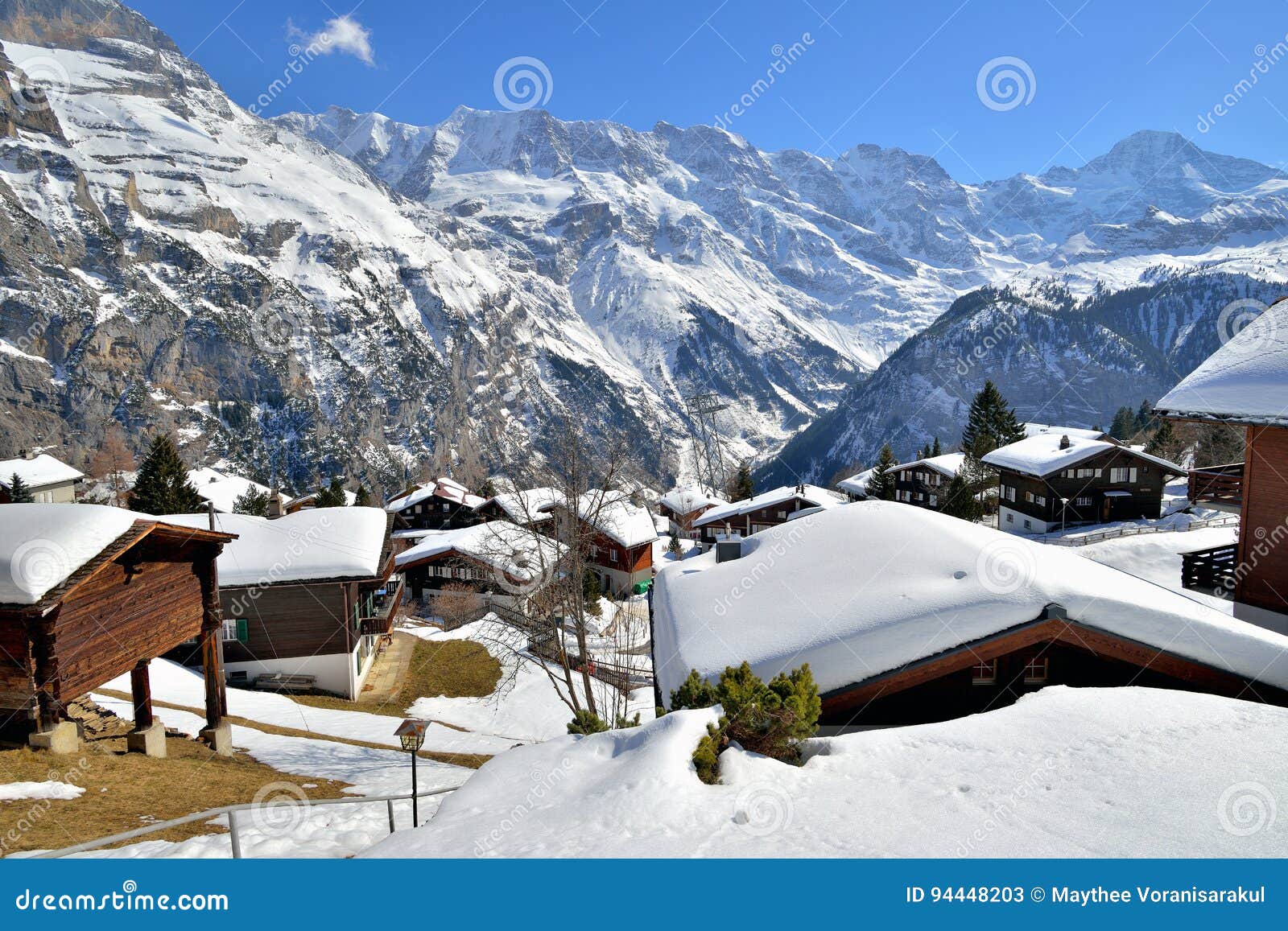 Village De Ski De Murren En Montagne De Neige D Interlaken Image Stock Image Du Vallee Pente Village De Ski De Murren En Montagne De Neige D Interlaken Image Stock Image Du Vallee Pente