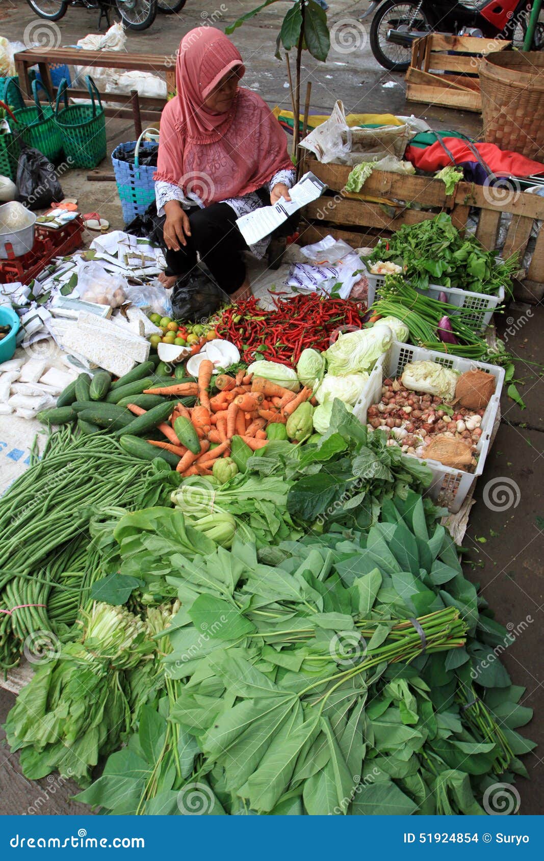 Village market editorial stock image. Image of chard 51924854