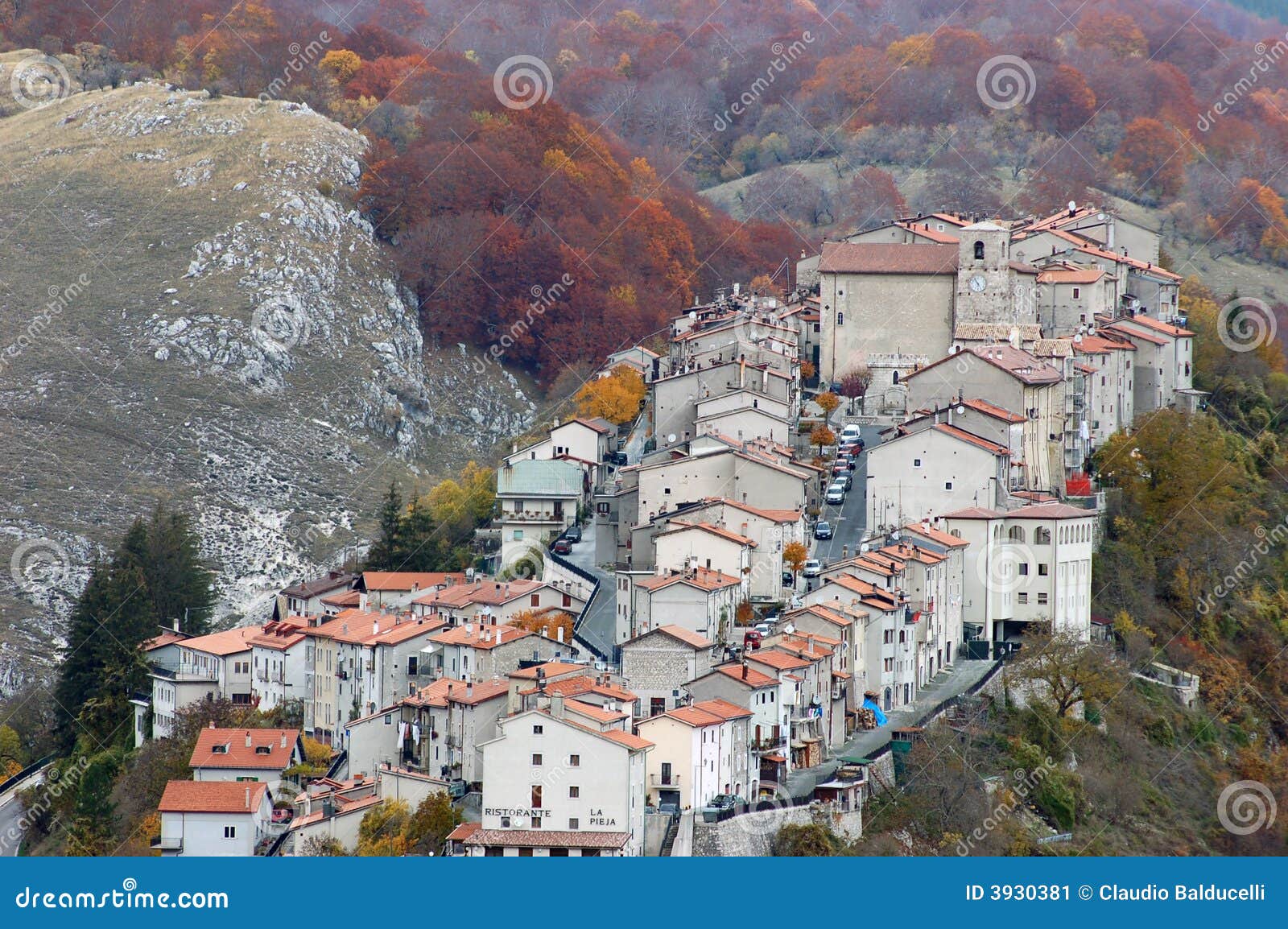 the village of opi at abruzzo national park