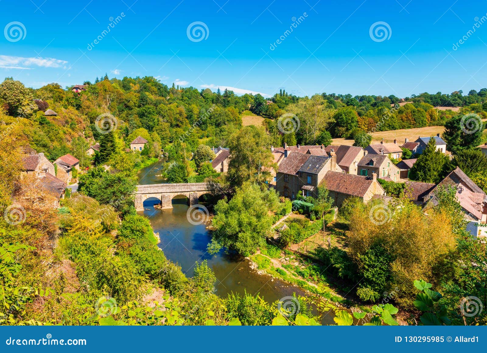 village of saint-cÃÂ©neri-le-gÃÂ©rei in normandy france