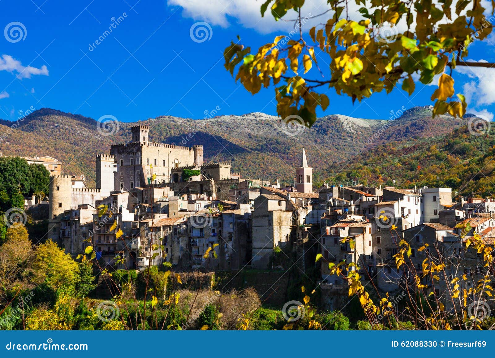 village san gregorio da sassola, lazio, italy