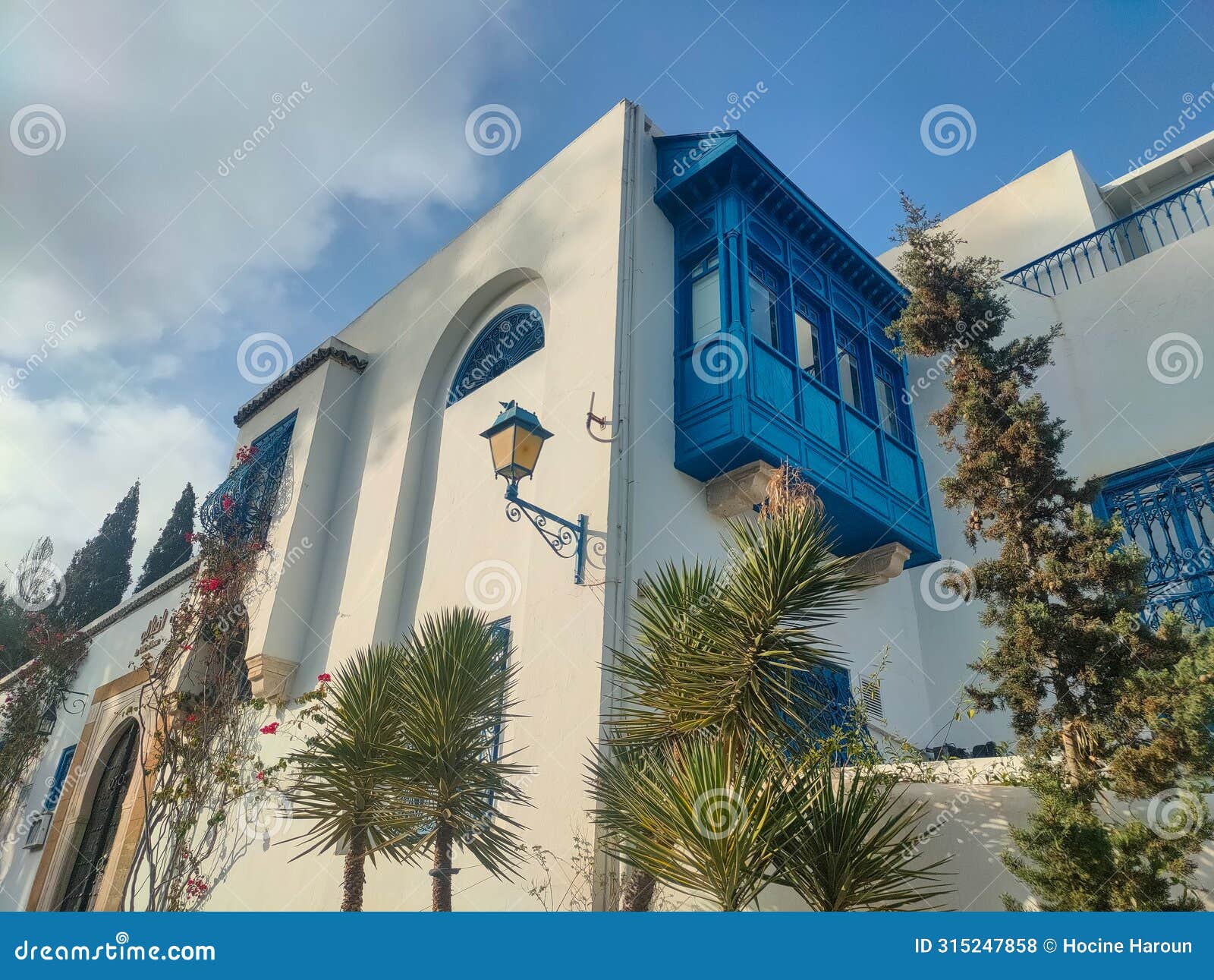 the village of sidi bou said, carthage, tunisia