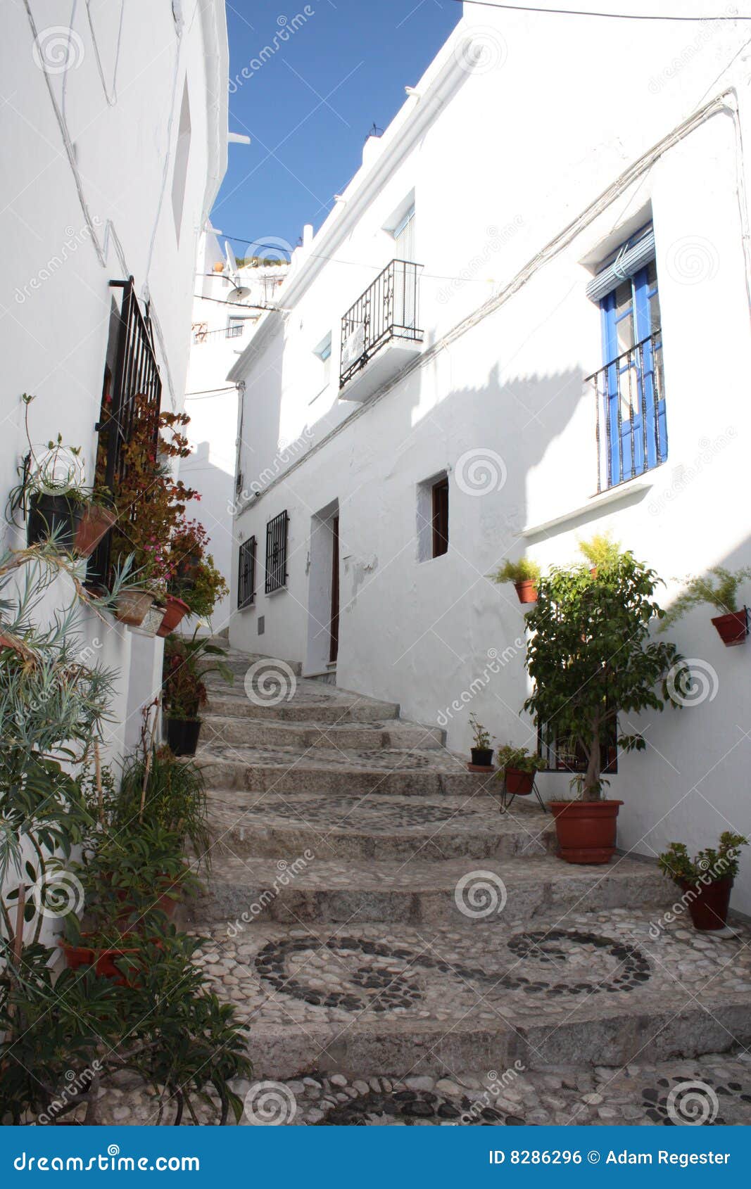 village steps ( frigiliana, spain )