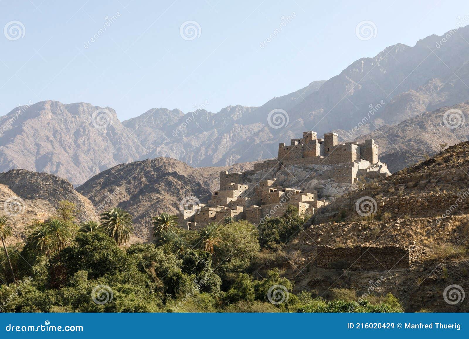 the village of thee ain in al-baha, saudi arabia is a unique heritage site that includes old archaeological buildings