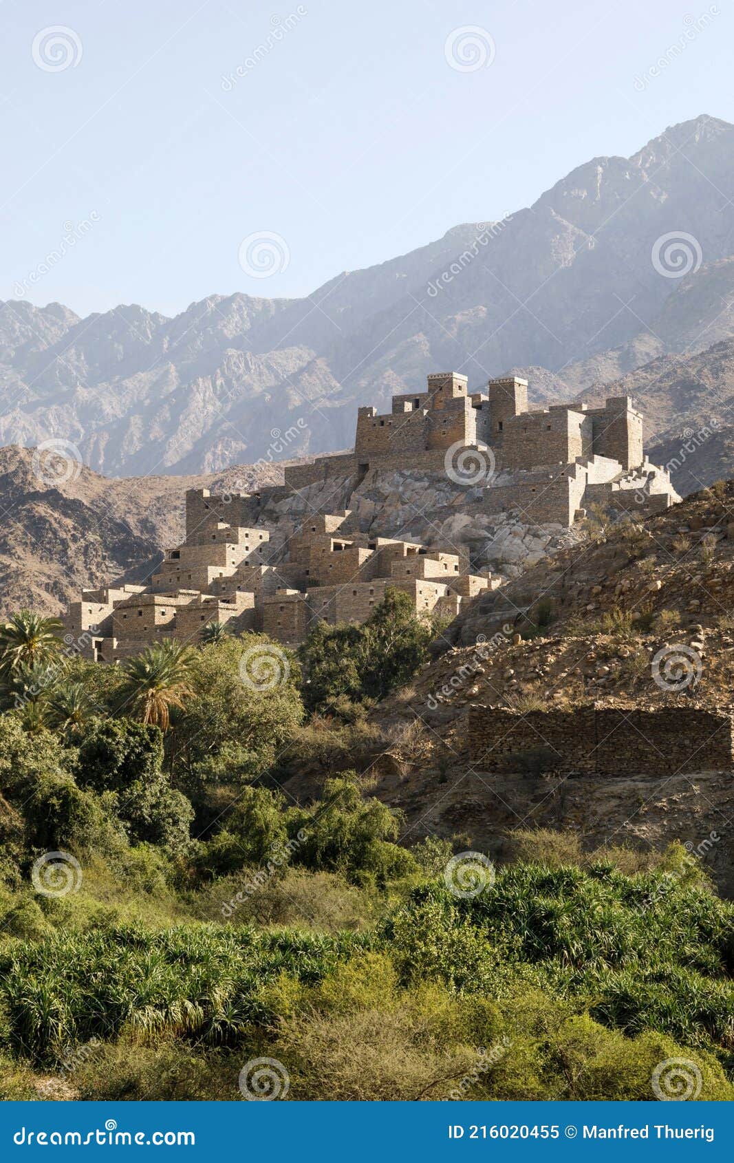 the village of thee ain in al-baha, saudi arabia is a unique heritage site that includes old archaeological buildings