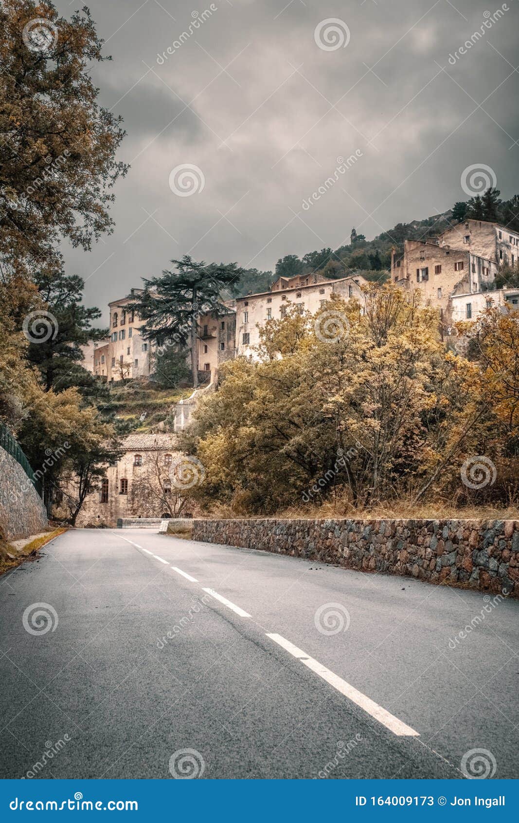 village of ville di paraso in corsica