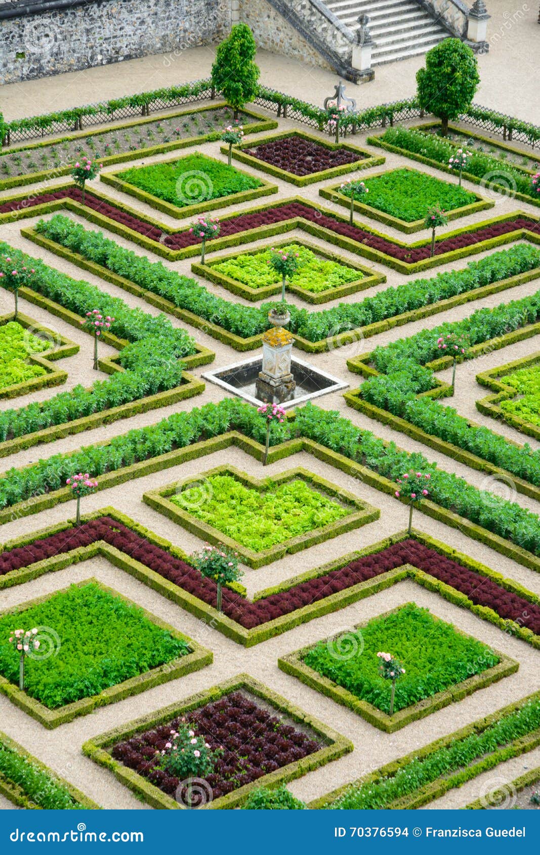 Villandry-Schloss-Garten/Chateau De Villandry ...