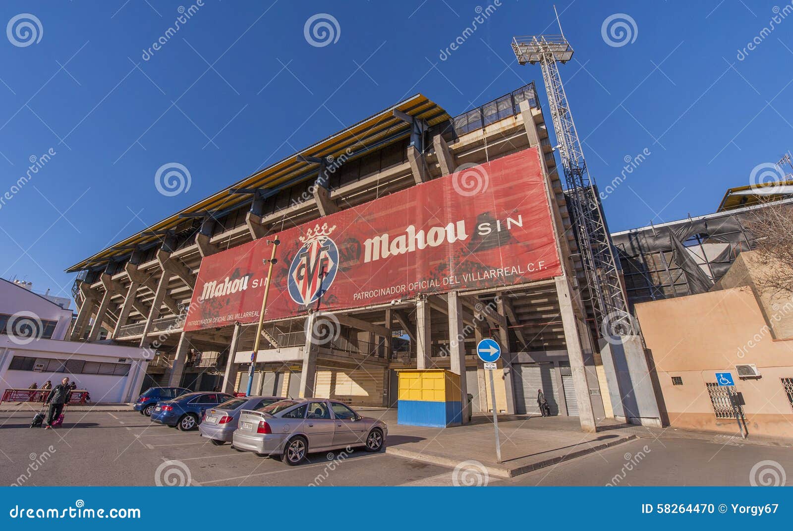 Villarreal Stadium Editorial Image Image Of Villareal 58264470