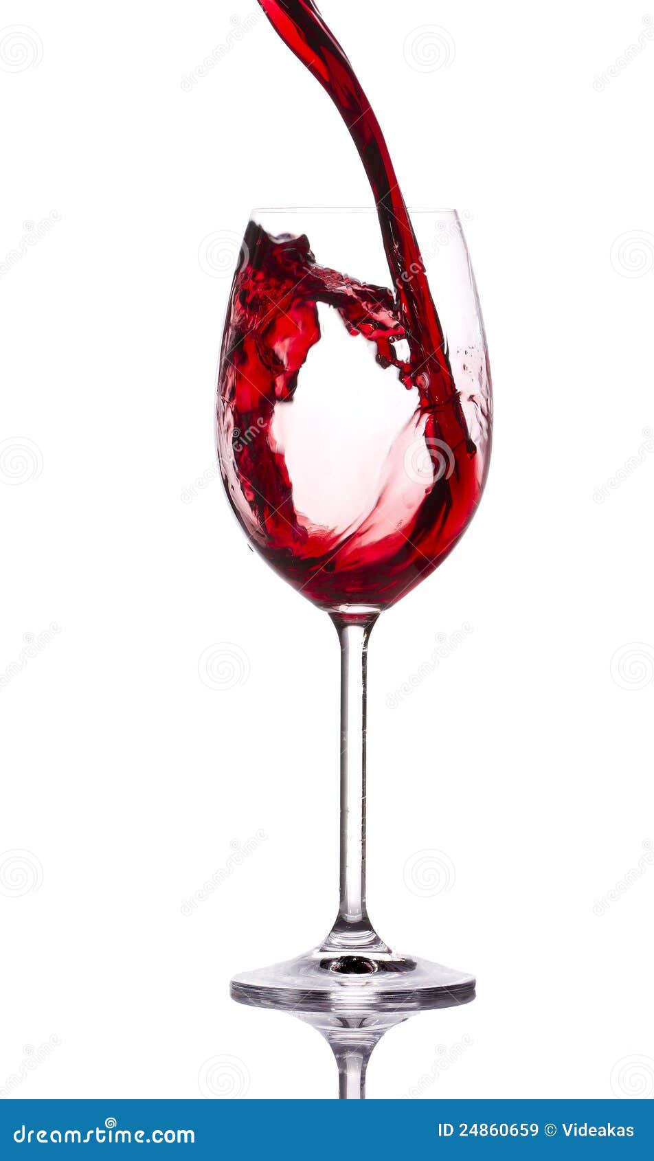 Vin rouge image stock. Image du rouge, boisson, restaurant 24860659