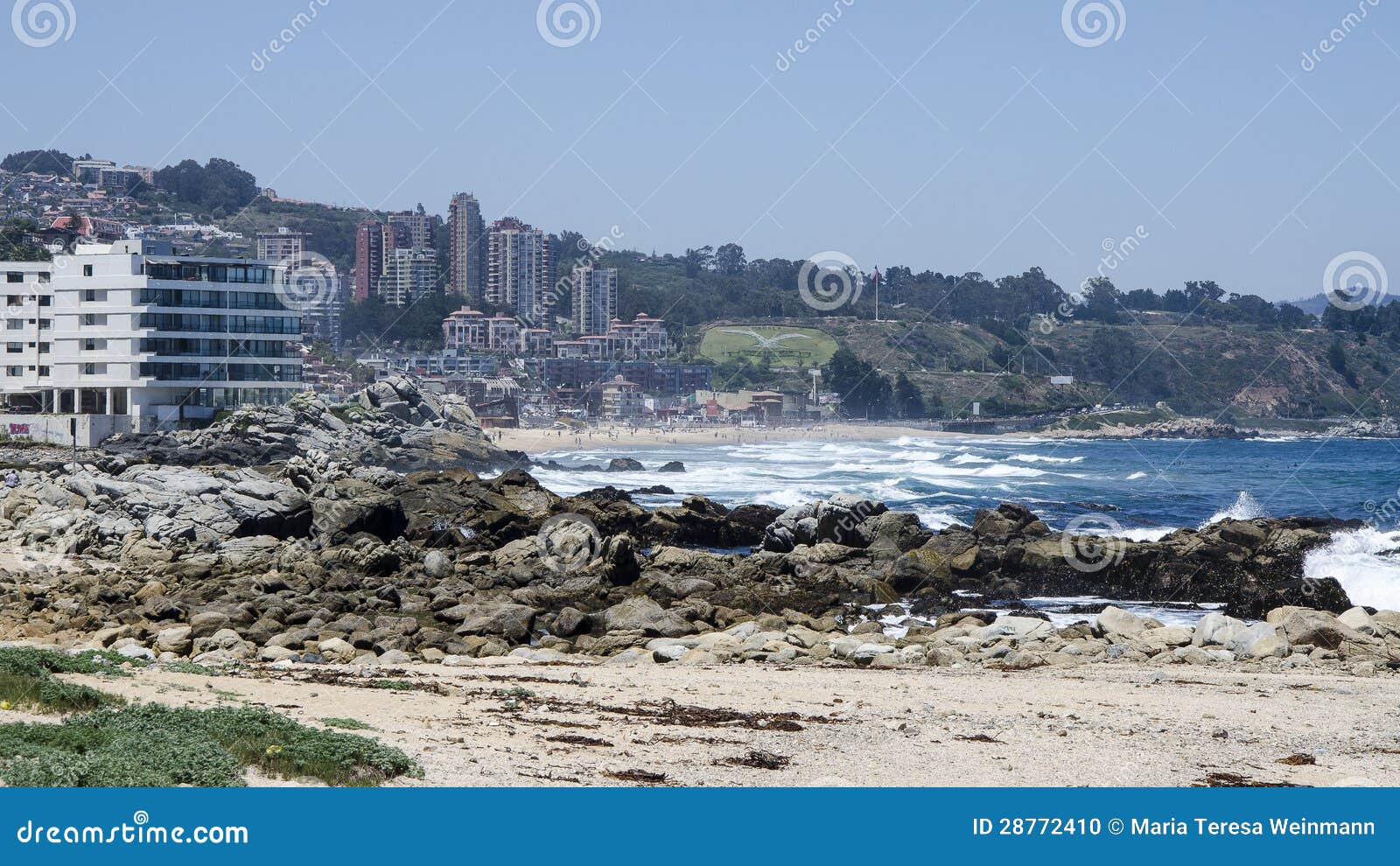 Vina del Mar - il Cile immagine editoriale. Immagine di valparaiso ...