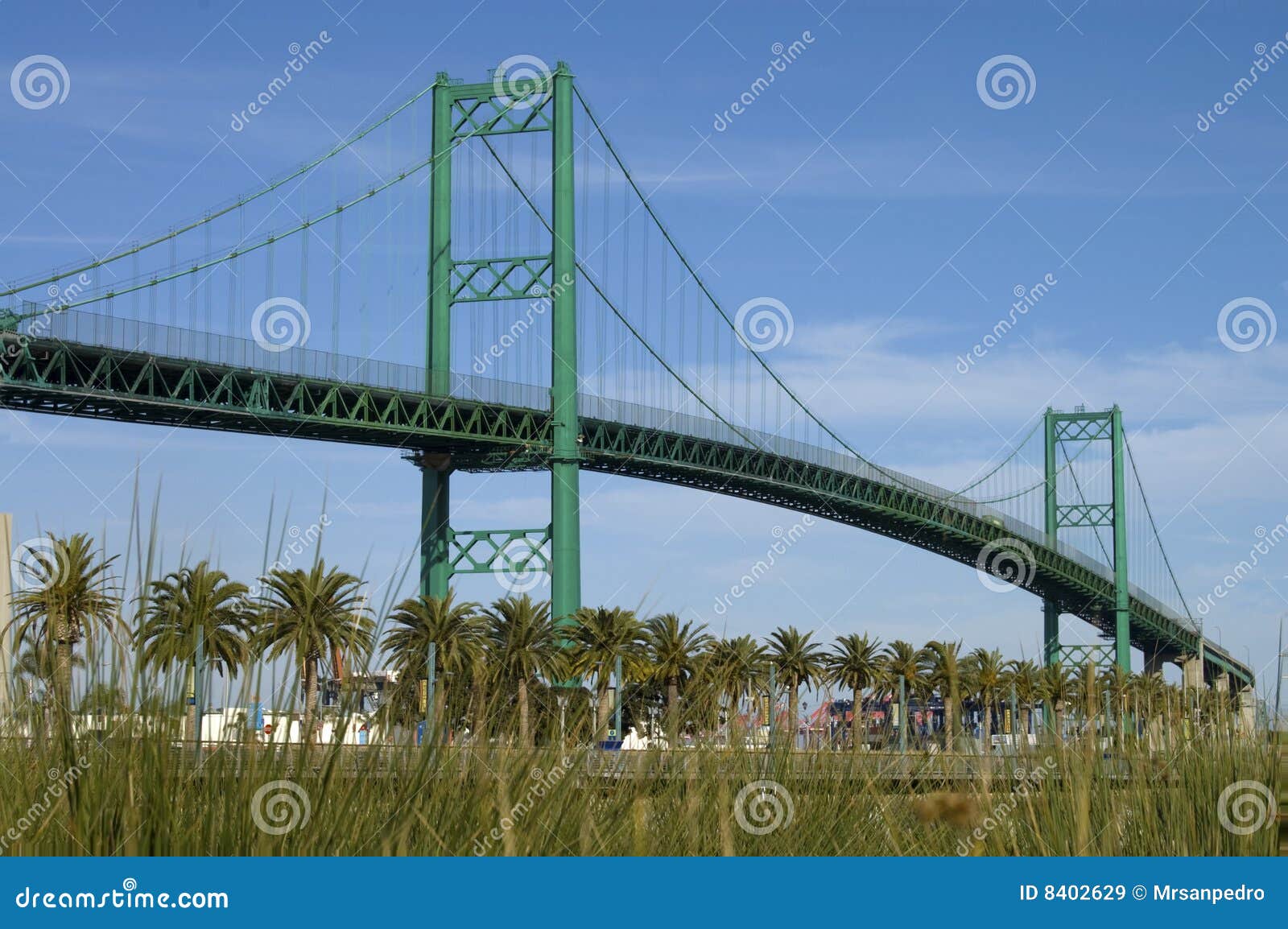 vincent thomas bridge, san pedro