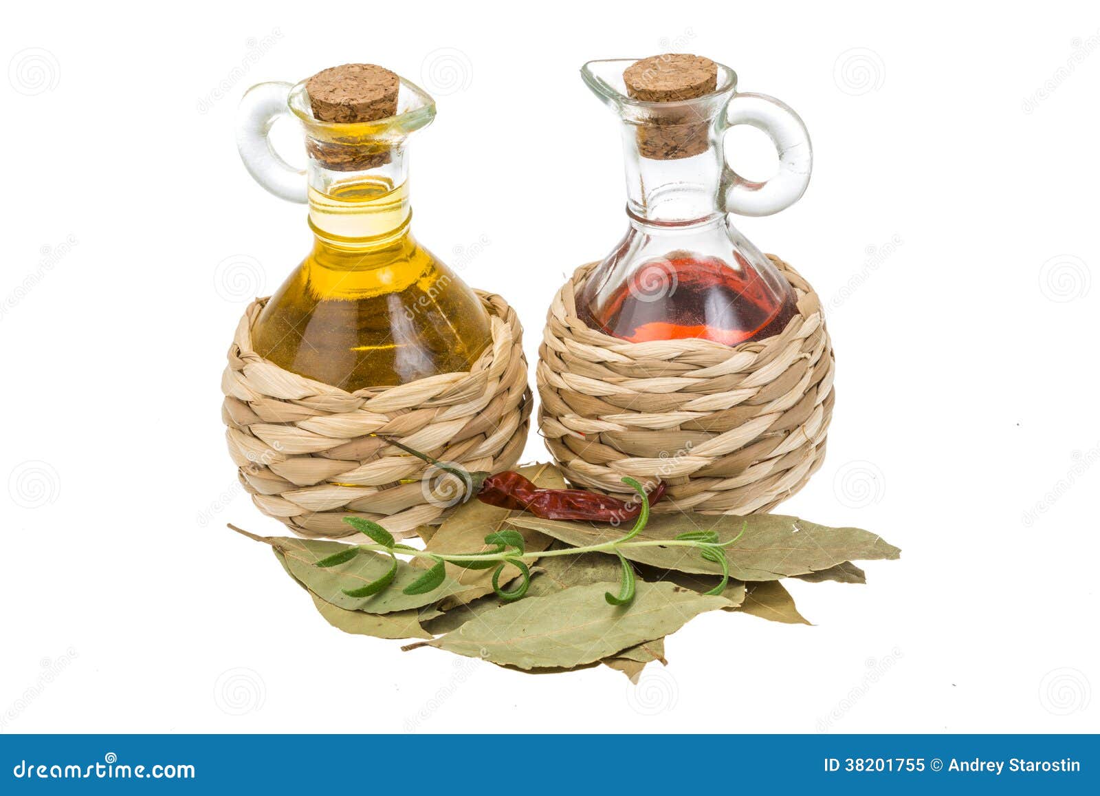 Vinegar and oil stock image. Image of fresh, cooking 38201755
