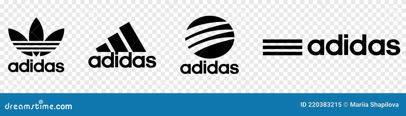 adidas logo black background