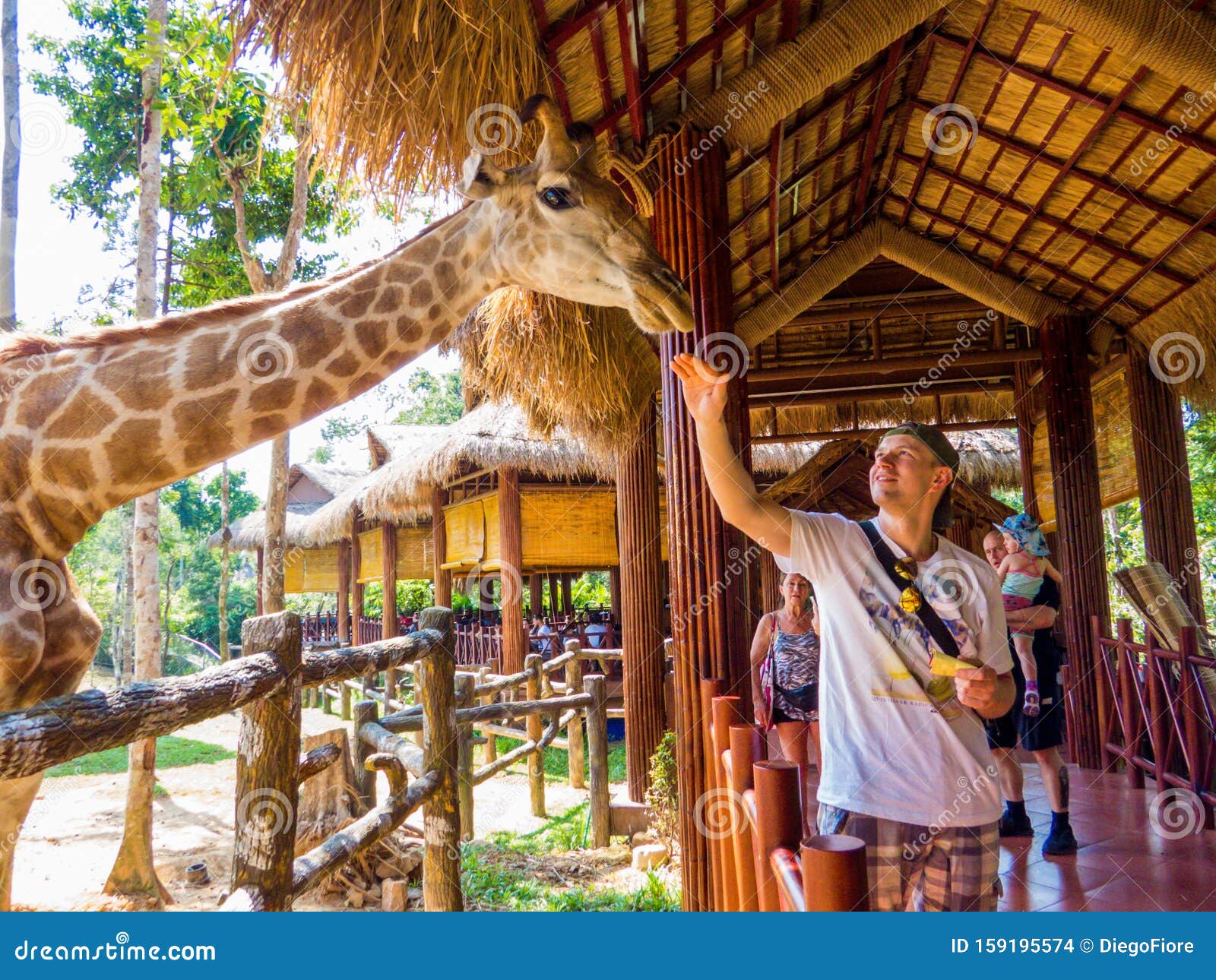 Vinpearl Safari Zoo Park, Phu Quoc, Vietnam Editorial Image