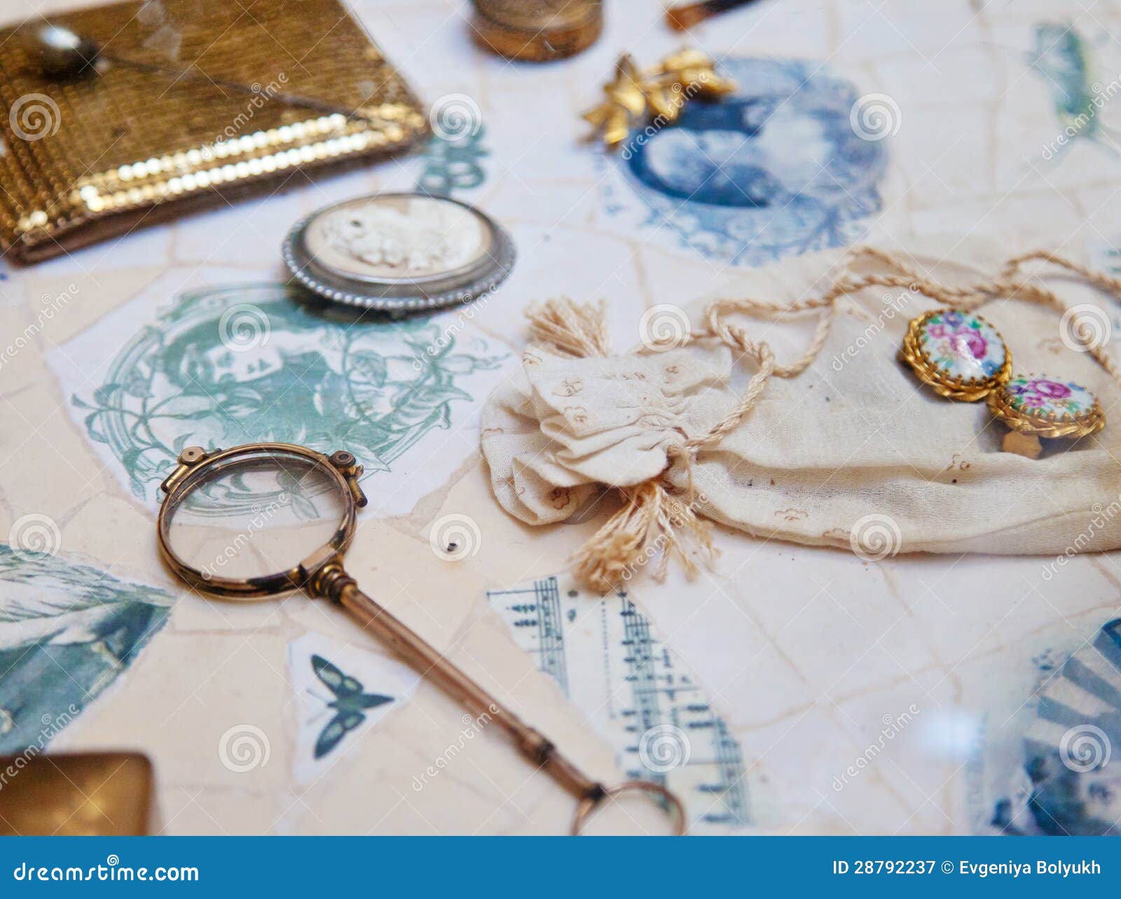 Vintage accessories stock image. Image of craft, collection 28792237