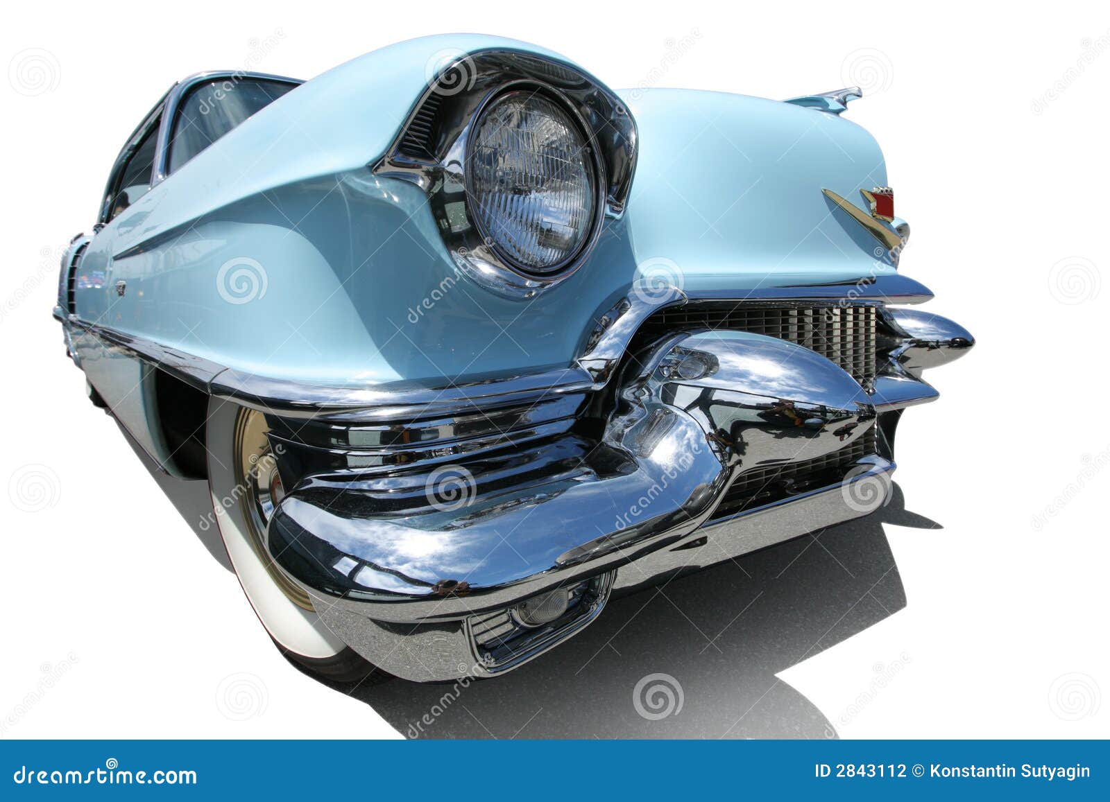 Vintage American Car From 50s Stock Photo Image of face, classic 2843112