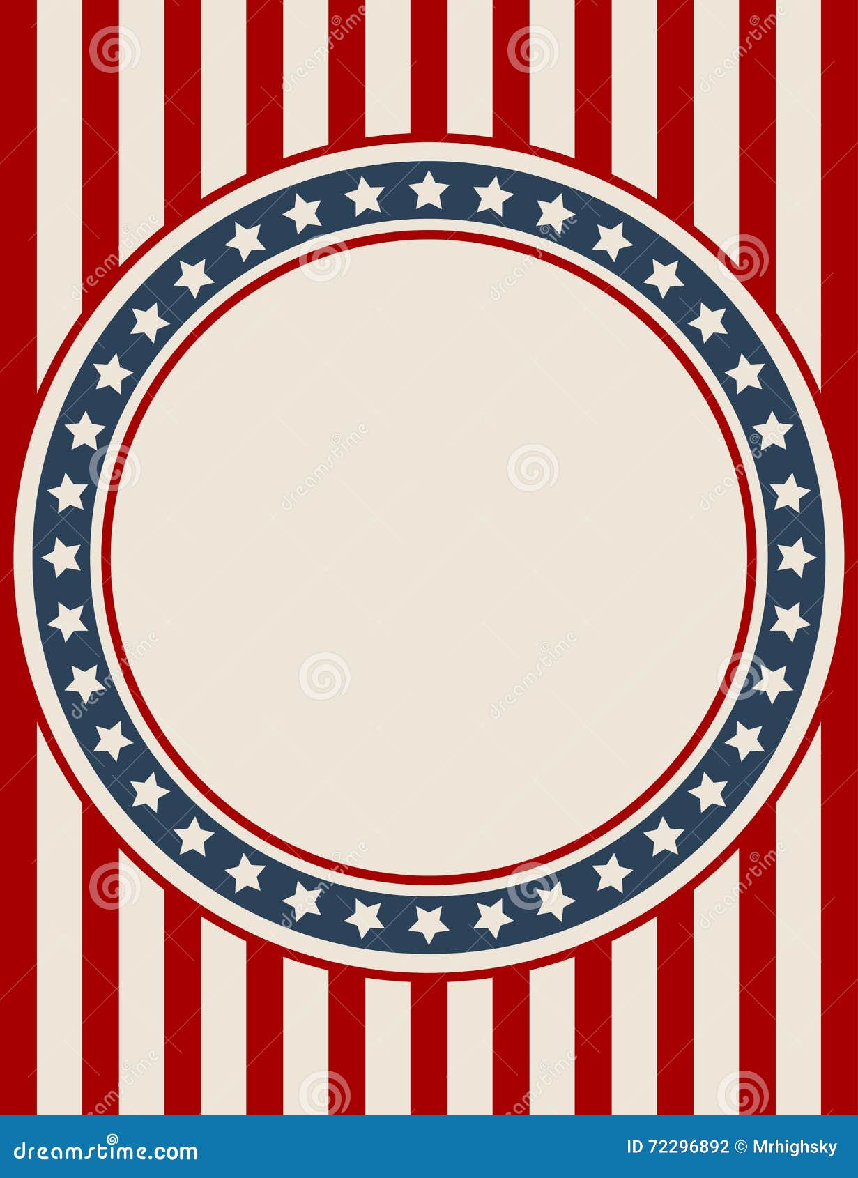 vintage american patriotic background