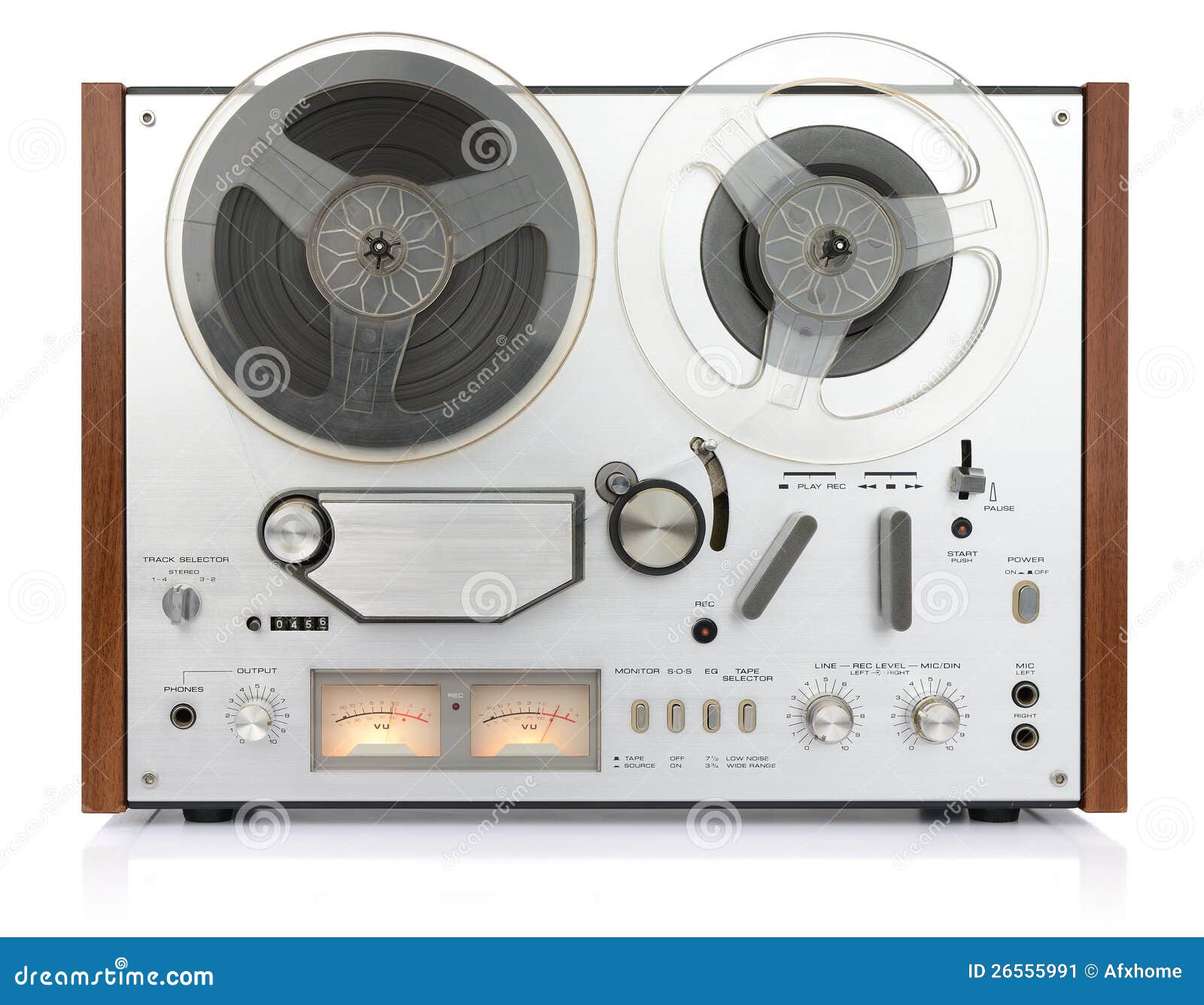 vintage analog recorder reel to reel