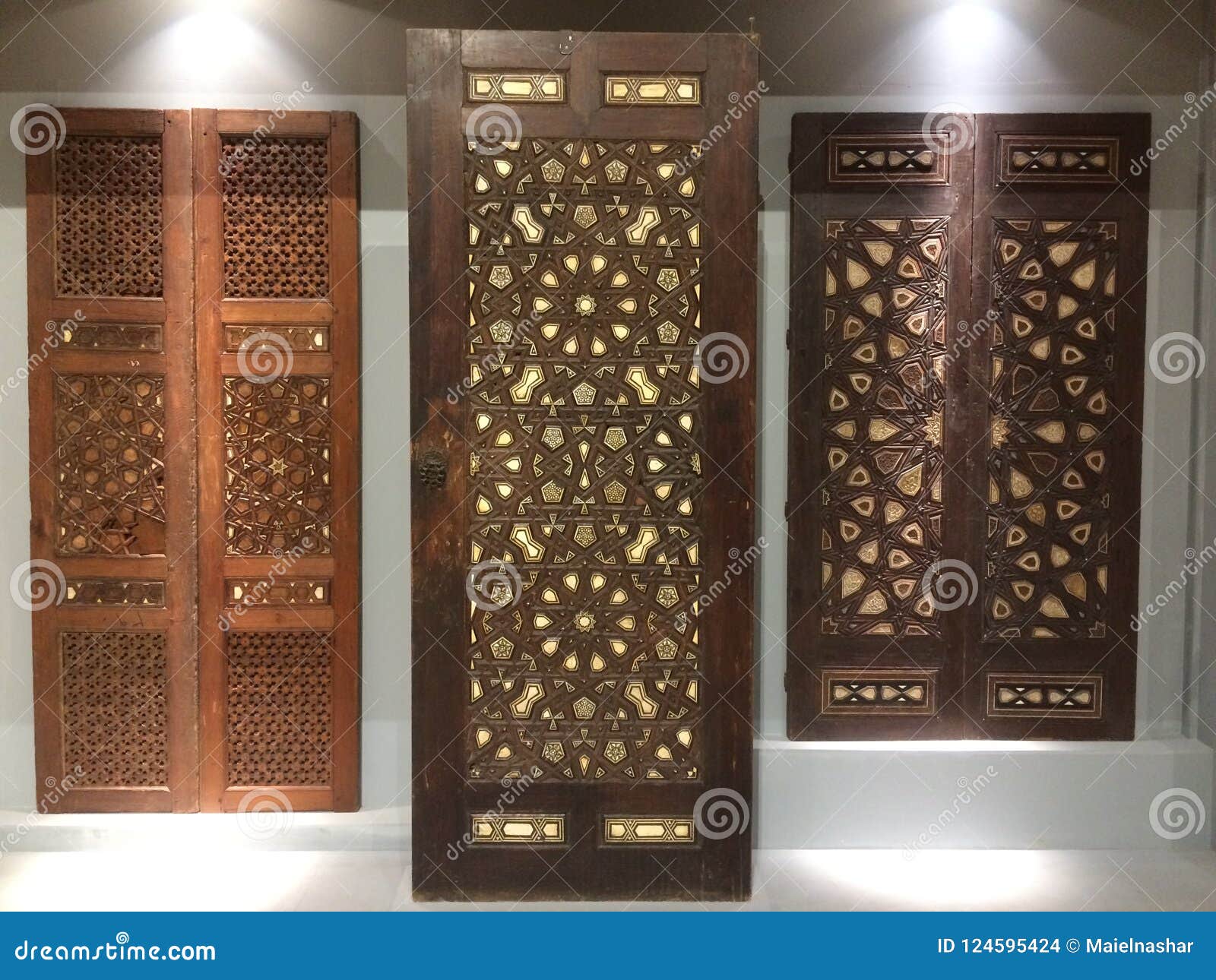 Ancient doors, Egypt Cairo editorial stock image. Image of arabic