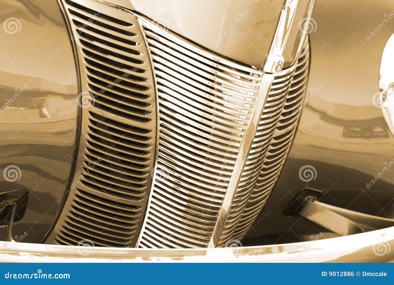 Vintage Antique Old Car Grill Stock Photo Image of custom, cars 9012886