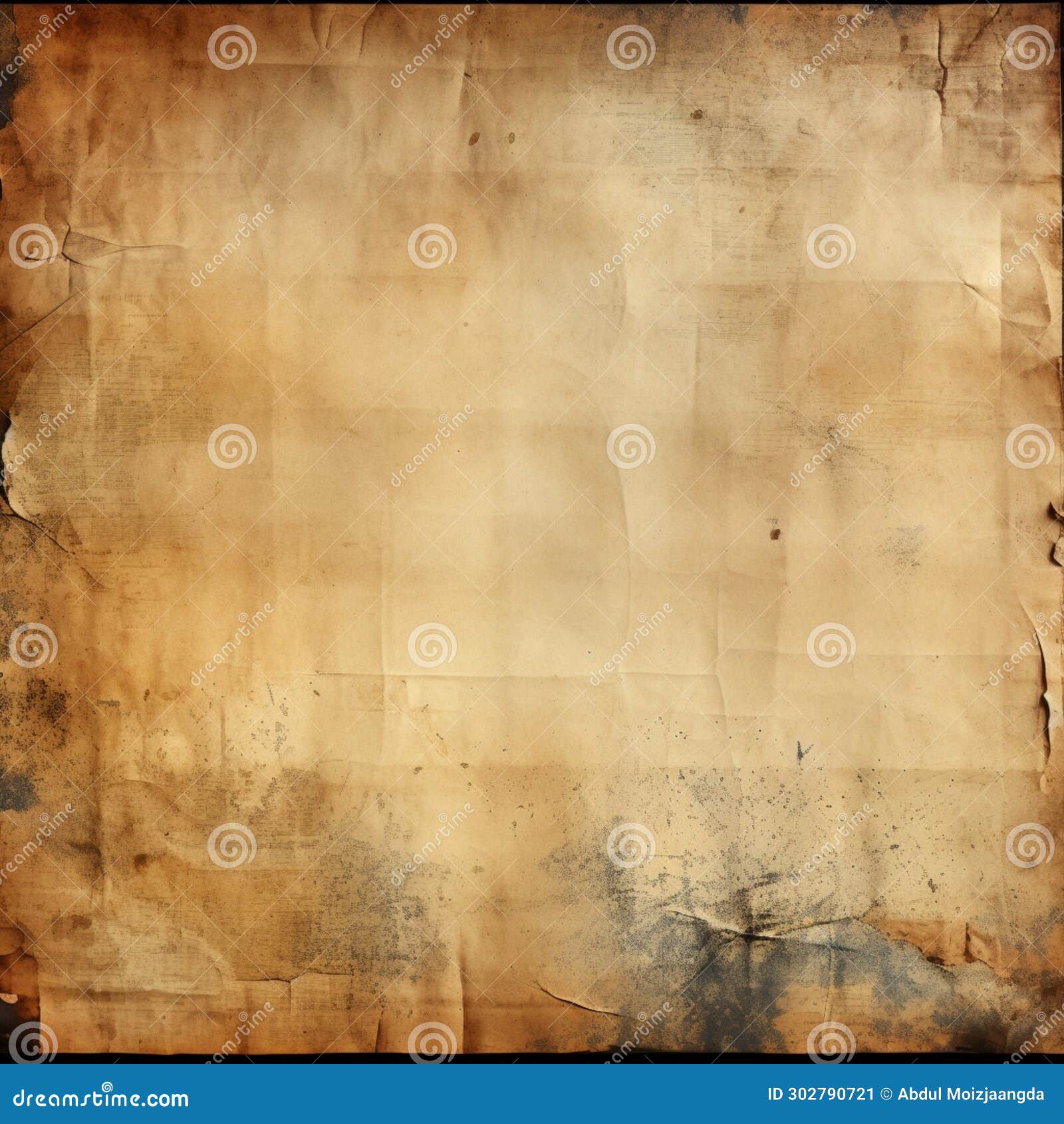 vintage appeal old paper texture with stains and scratches abstract background