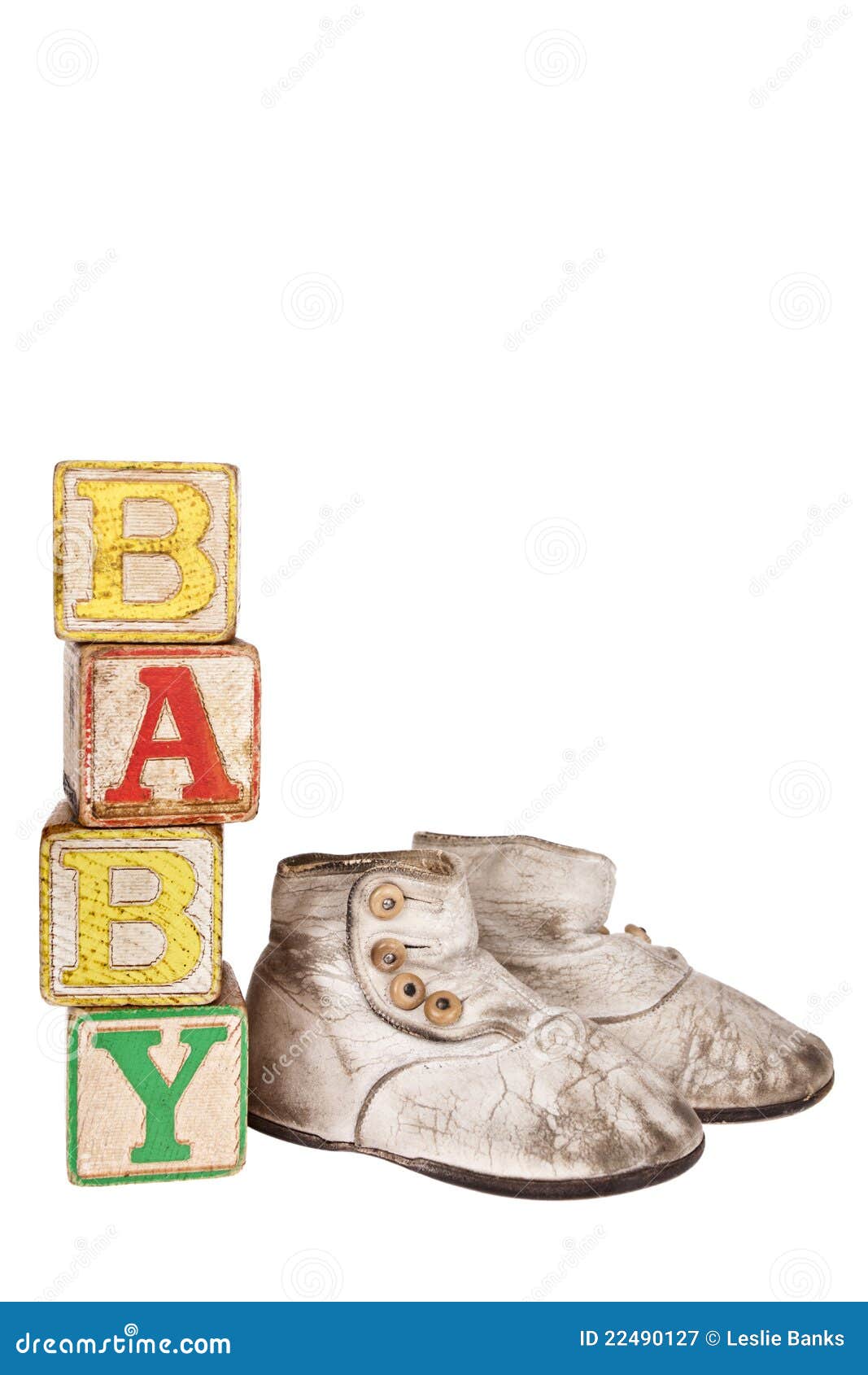 vintage baby blocks