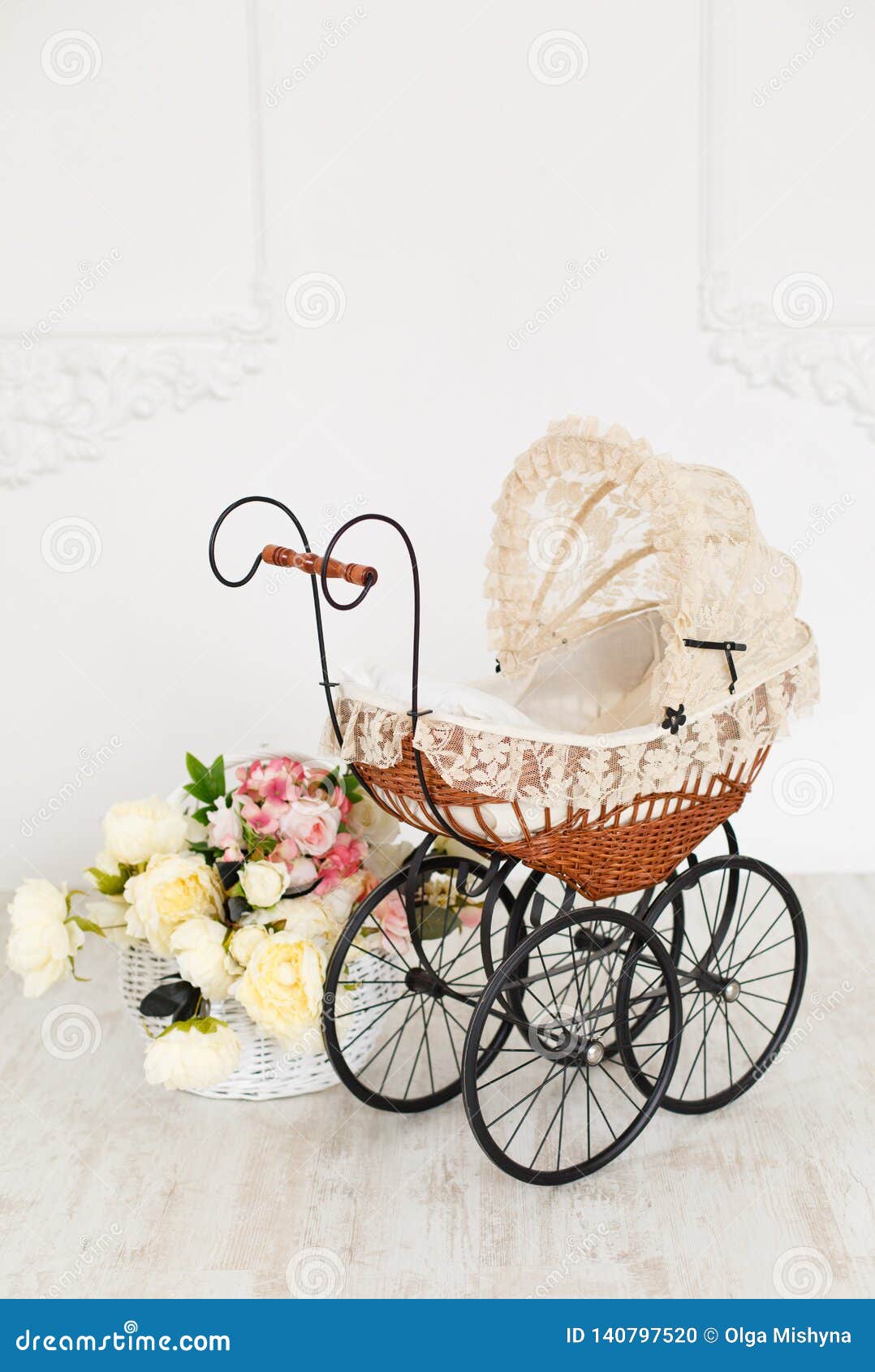 vintage baby buggy