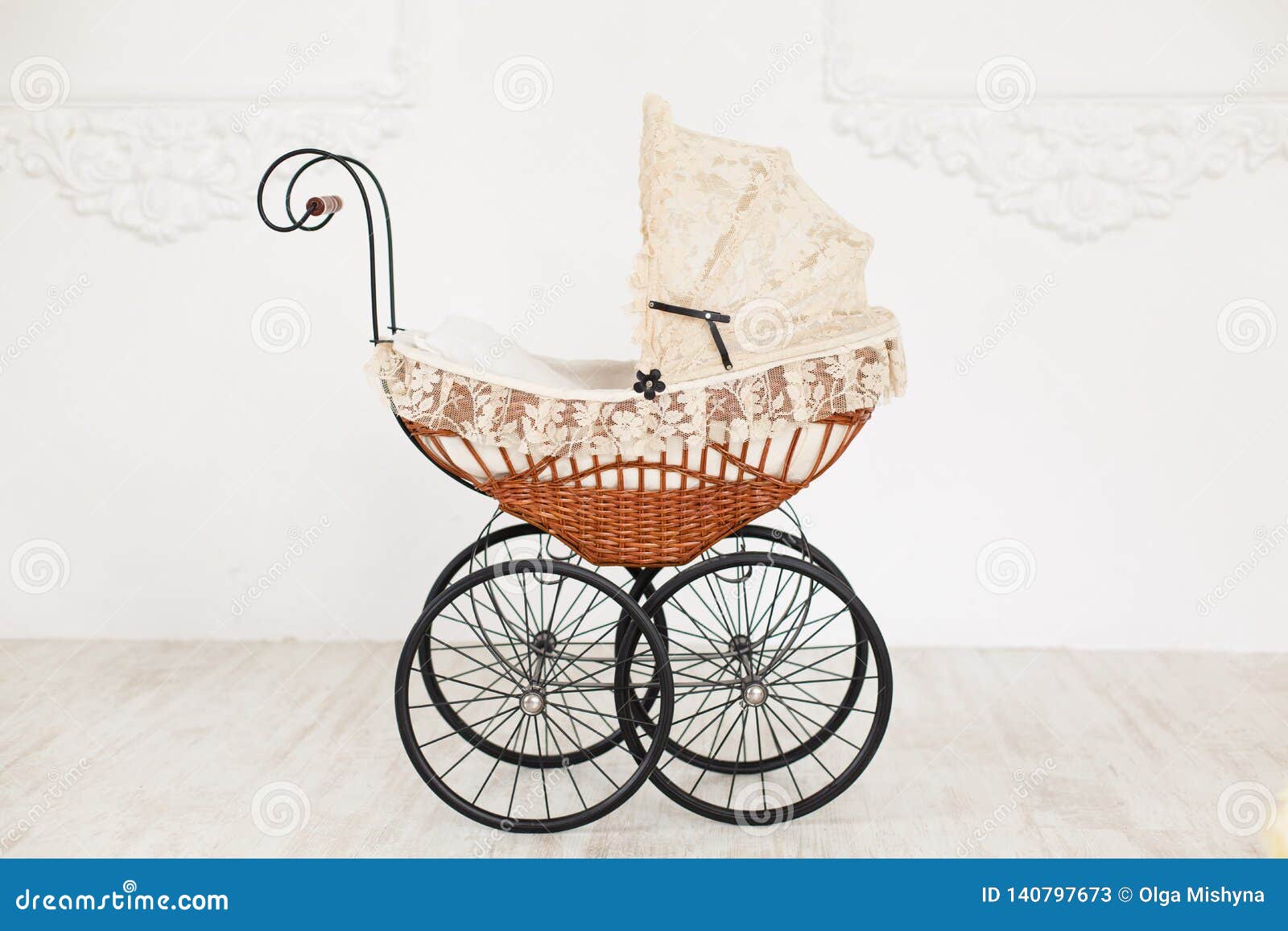 vintage baby buggy
