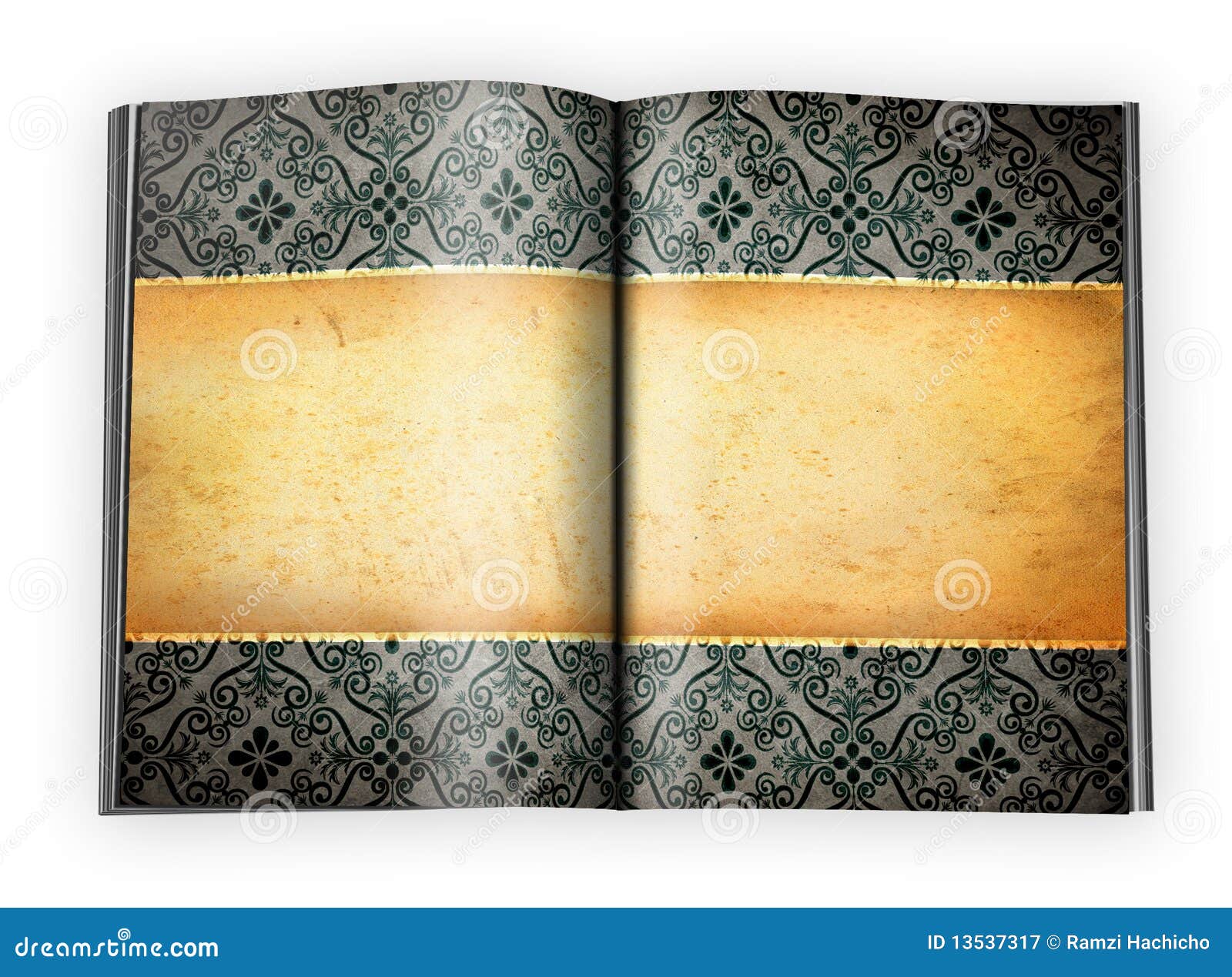 Vintage Background on an Open Book Pages Stock Illustration - Illustration  of data, educate: 13537317