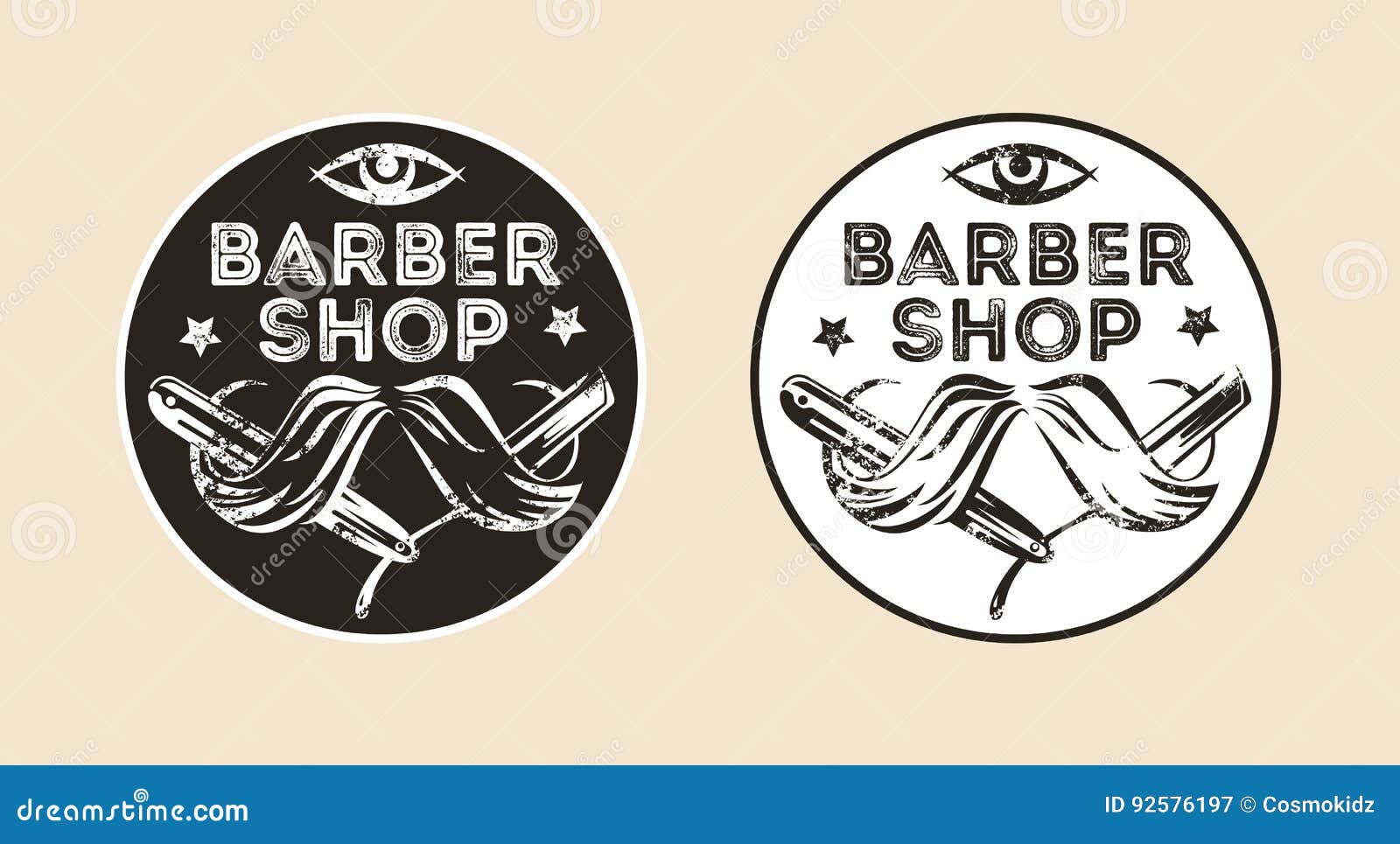 24 Gambar Logo Barber Shop Keren Gambar Keren Hd