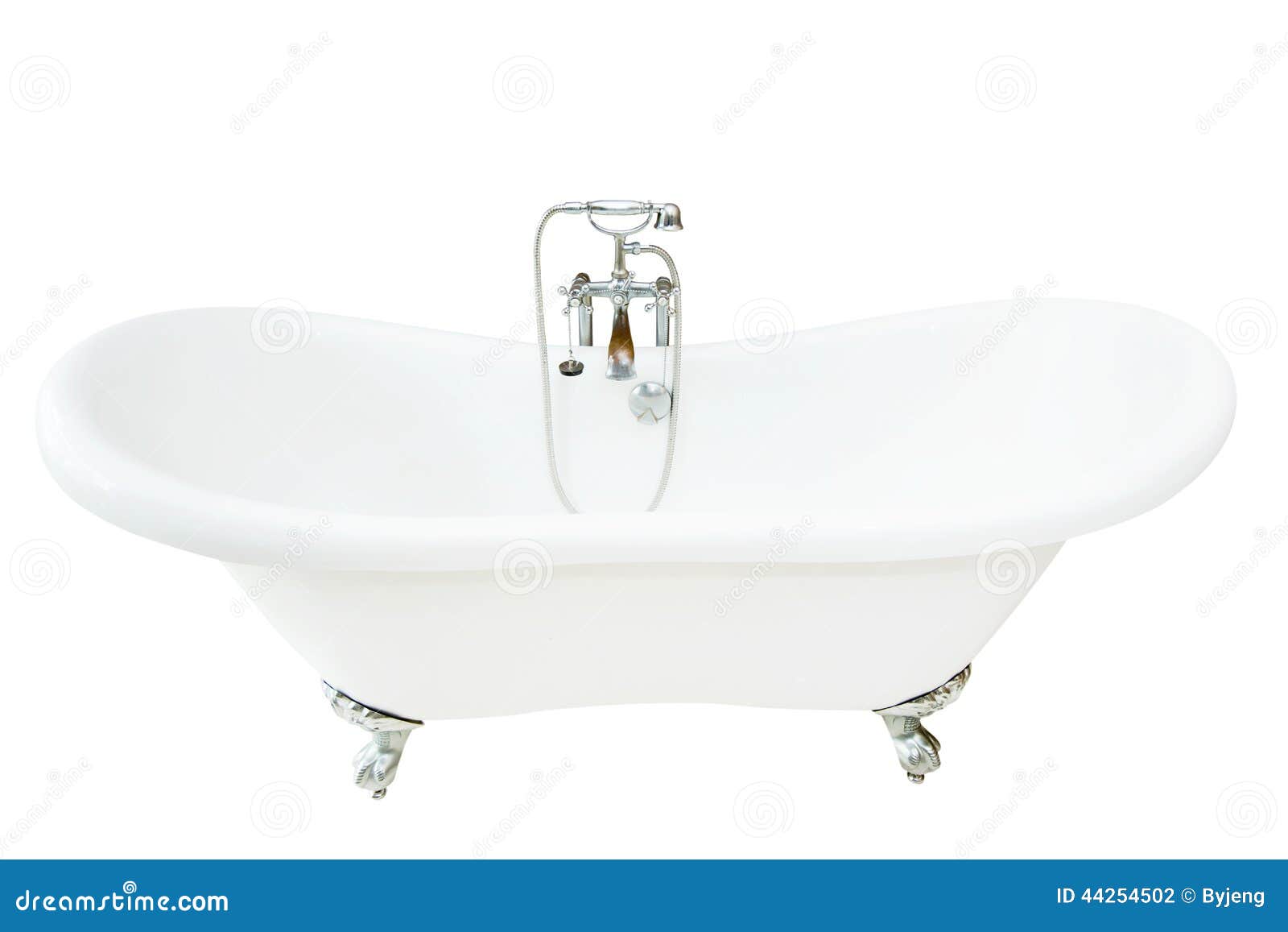 Vintage bathtub stock photo. Image of brown, luxury, clean 44254502