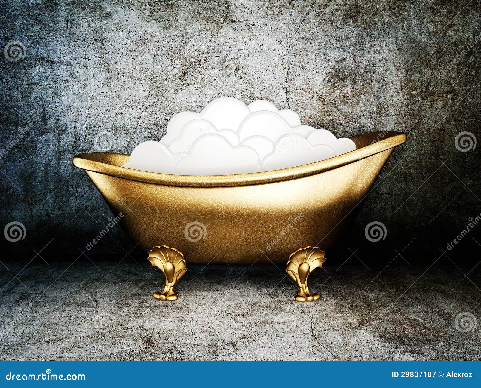 Bathtub stock illustration. Illustration of interior 29807107