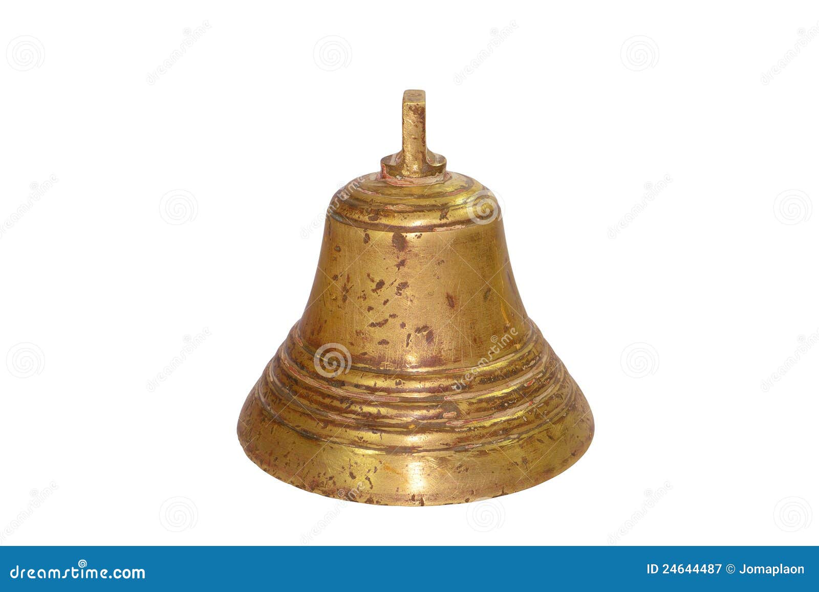 Vintage bell stock image. Image of bells, historic, isolated 24644487