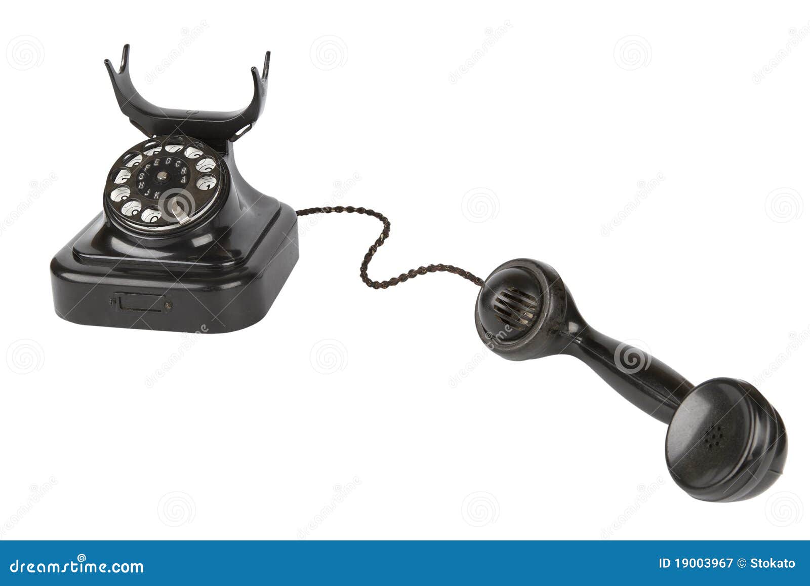 Vintage black phone stock image. Image of classic, phone 19003967