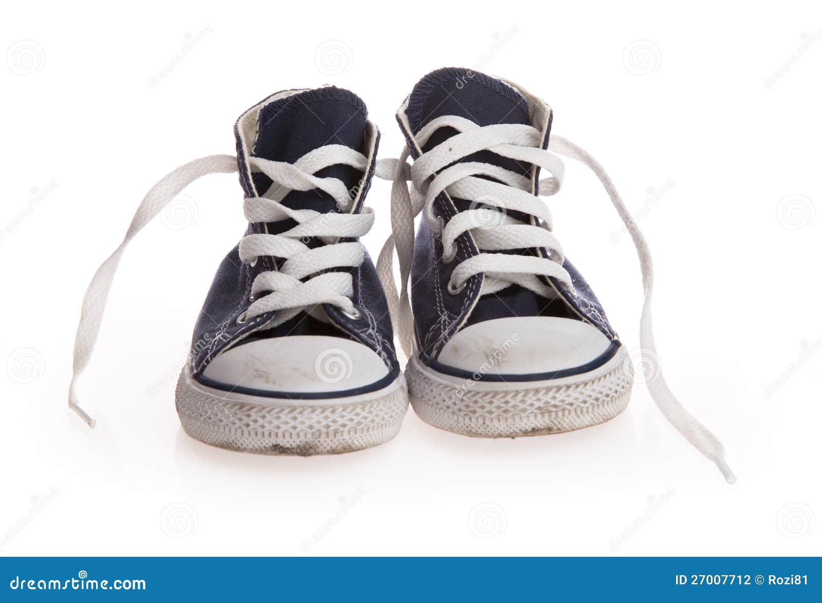 Vintage Black Shoes on White Background Stock Photo - Image of ...