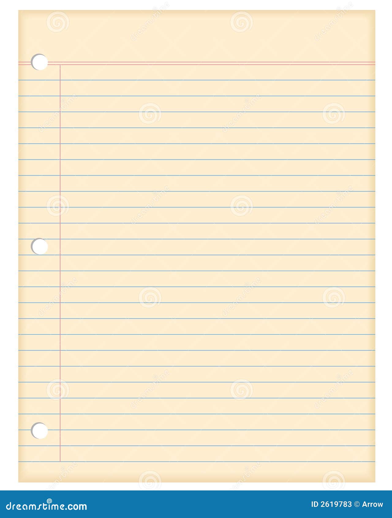 vintage blank note paper