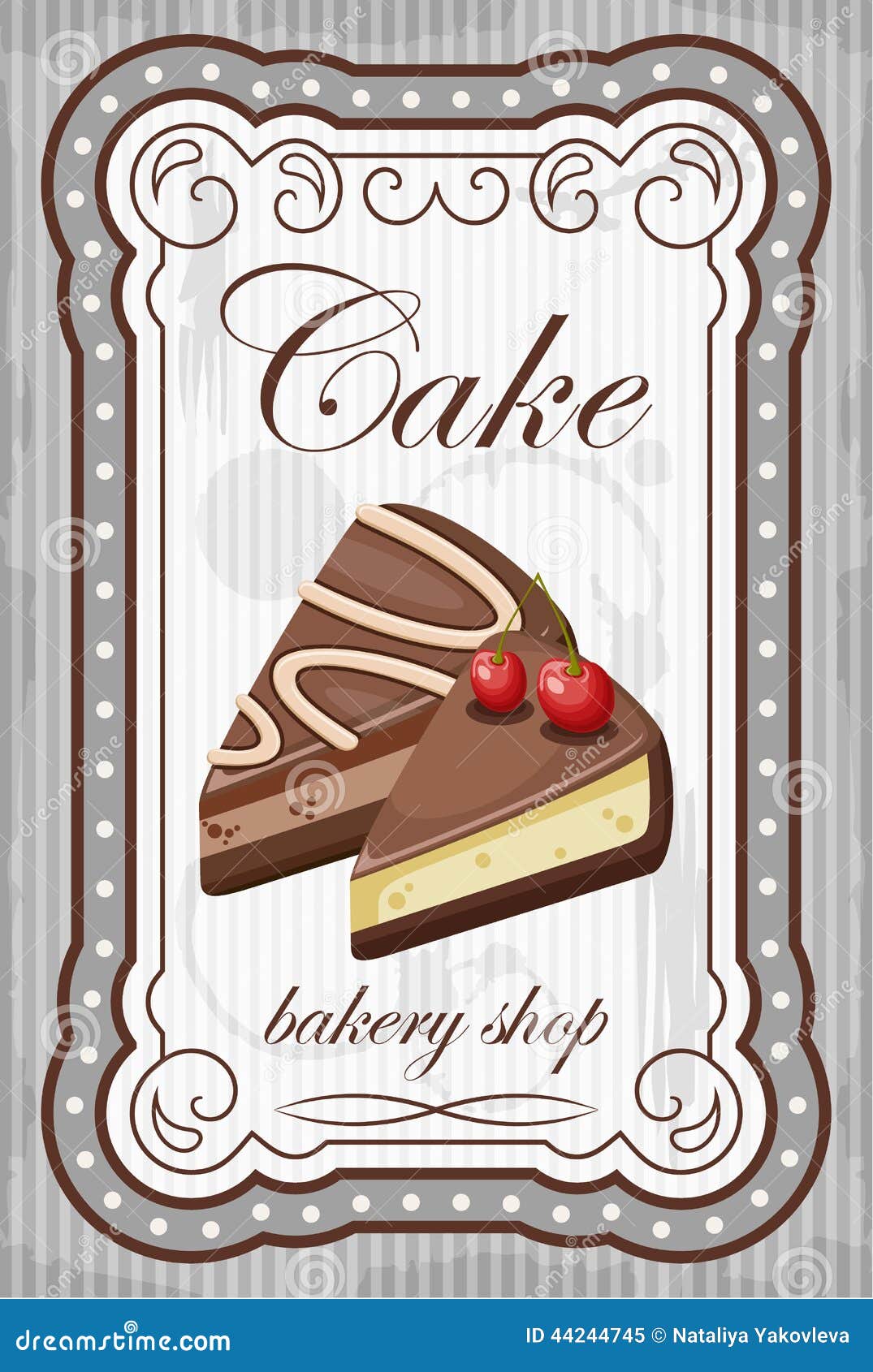 Design poster made to target an audience for cakes and pastries, in hopes  of bringing in more customers. I used procreate for the backdrops and the  rest was done in adobe illustrator.