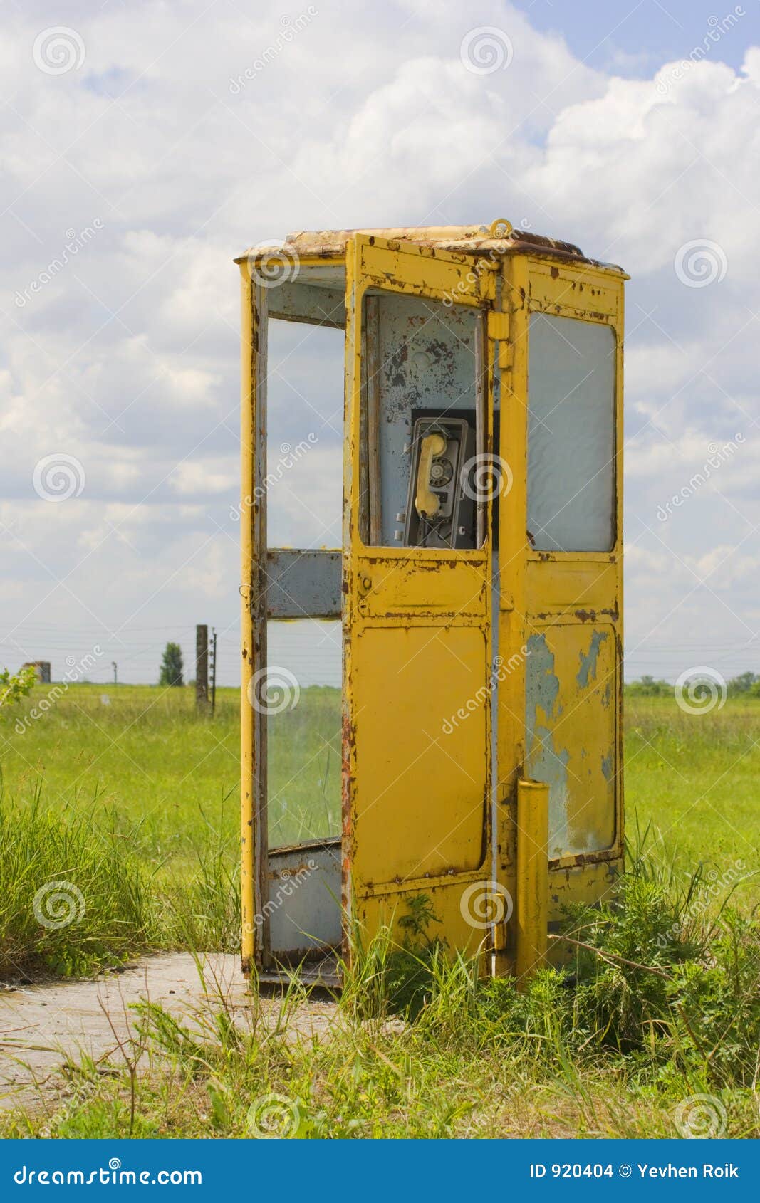 vintage call-box