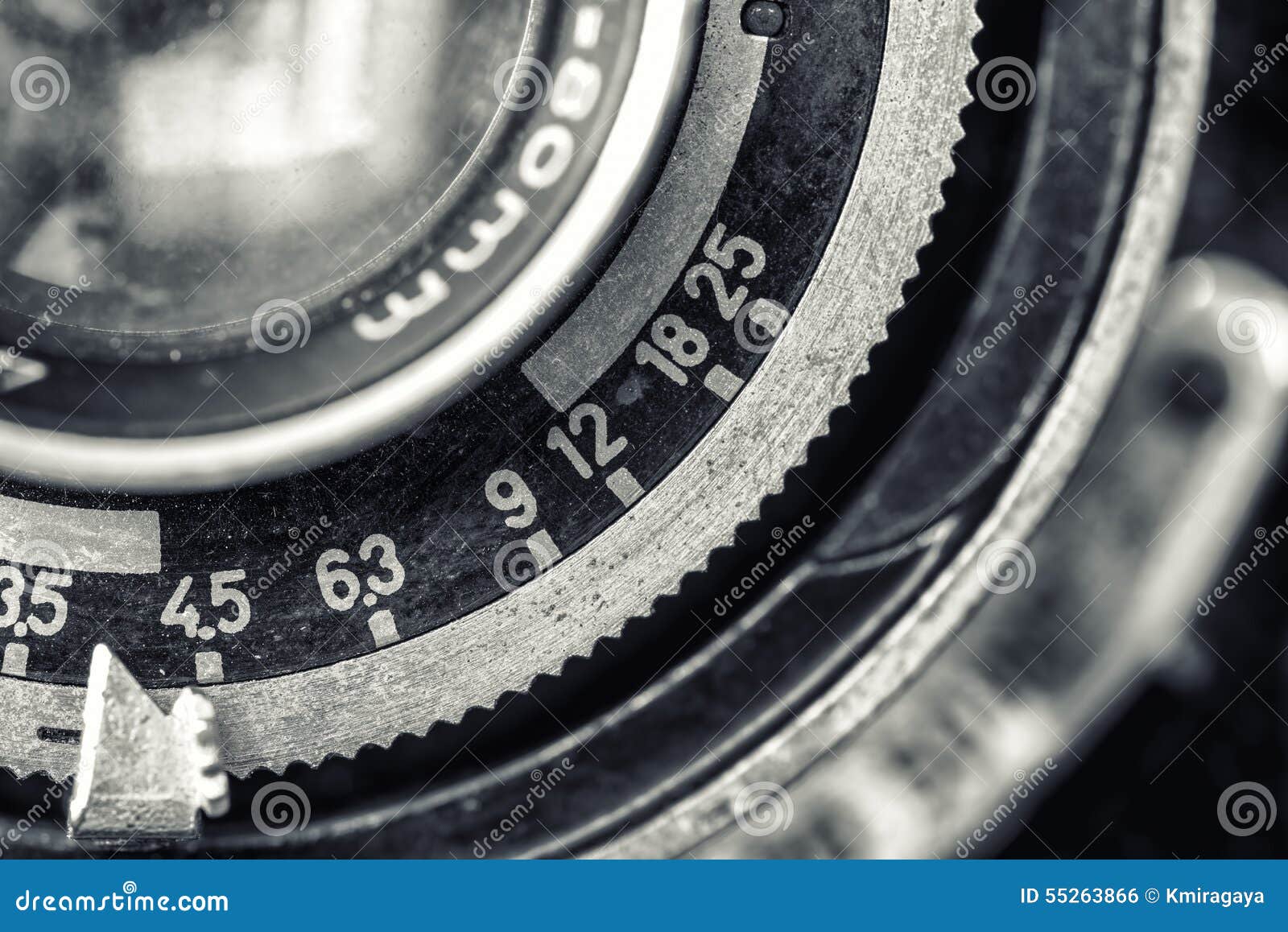 Vintage camera lens stock photo. Image of macro, closeup 55263866