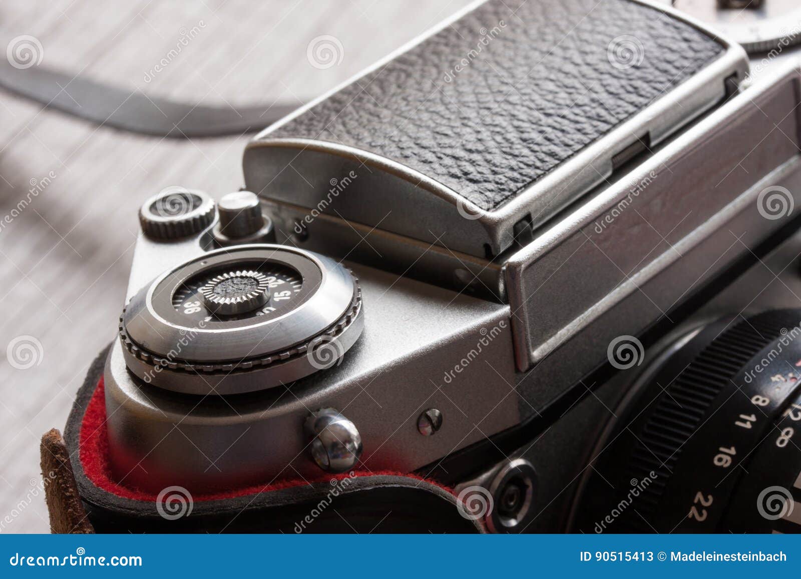 Vintage Camera from 1970s Closeup Stock Image Image of classic, film