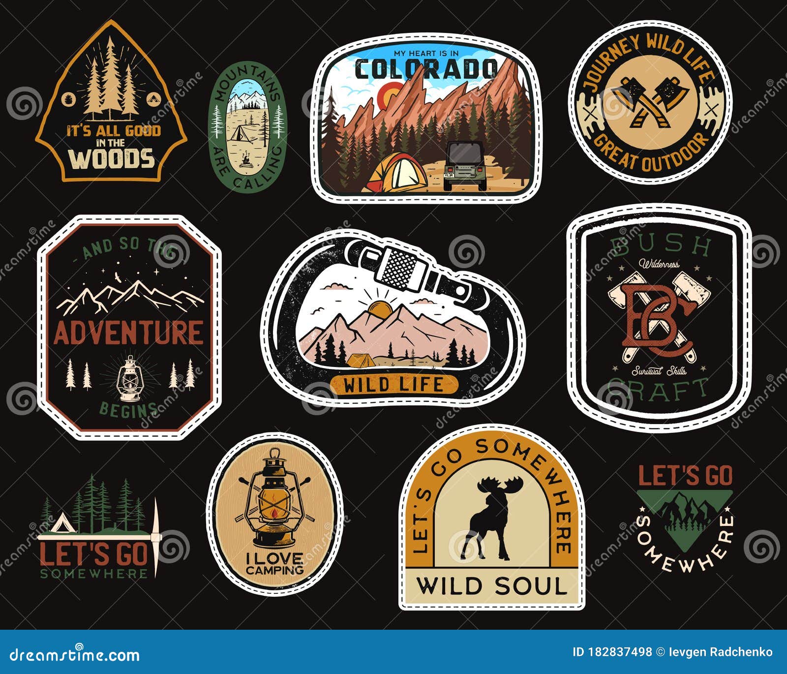 Camp Patches Stock Illustrations – 563 Camp Patches Stock Illustrations,  Vectors & Clipart - Dreamstime