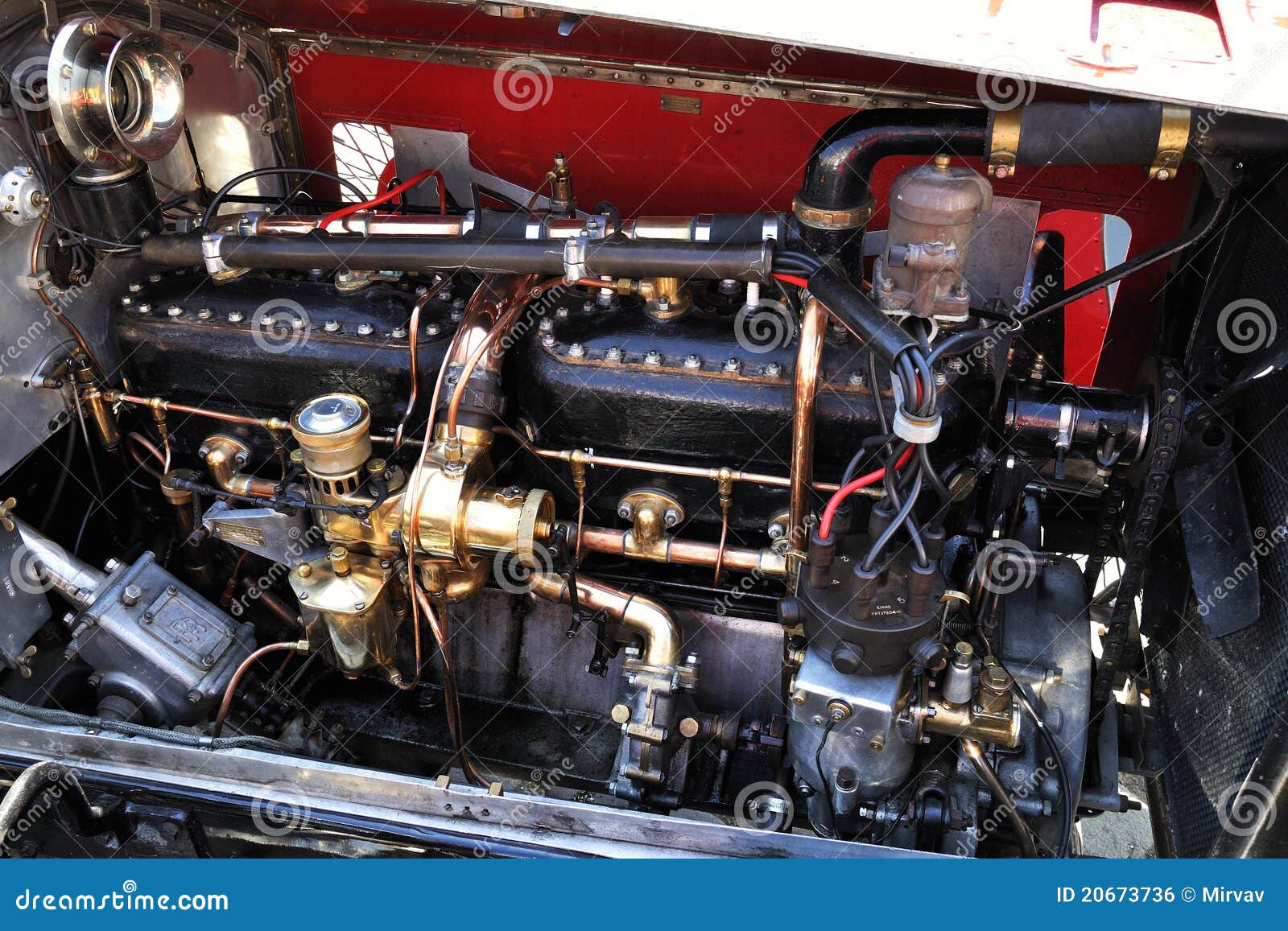 Vintage car editorial photo. Image of sport, antique - 20673736