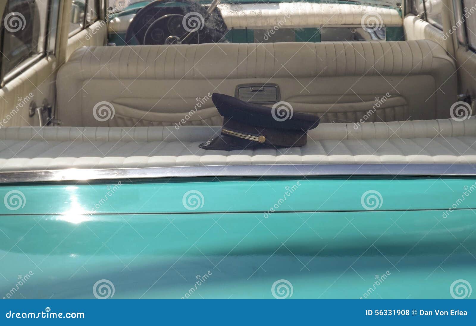 Vintage car and cap stock photo. Image of objects, military - 56331908