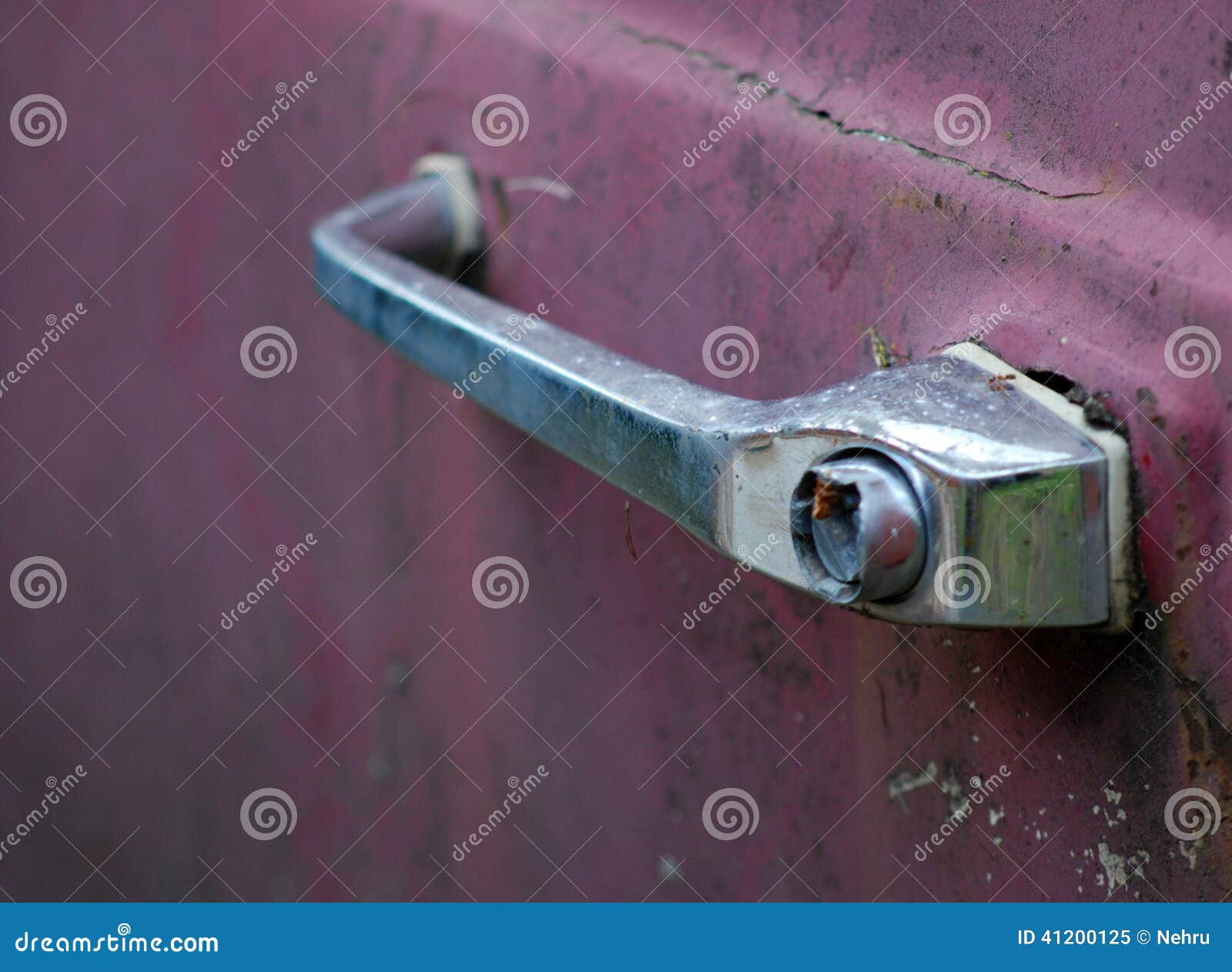 Vintage car door handle stock image. Image of open, abstract - 41200125